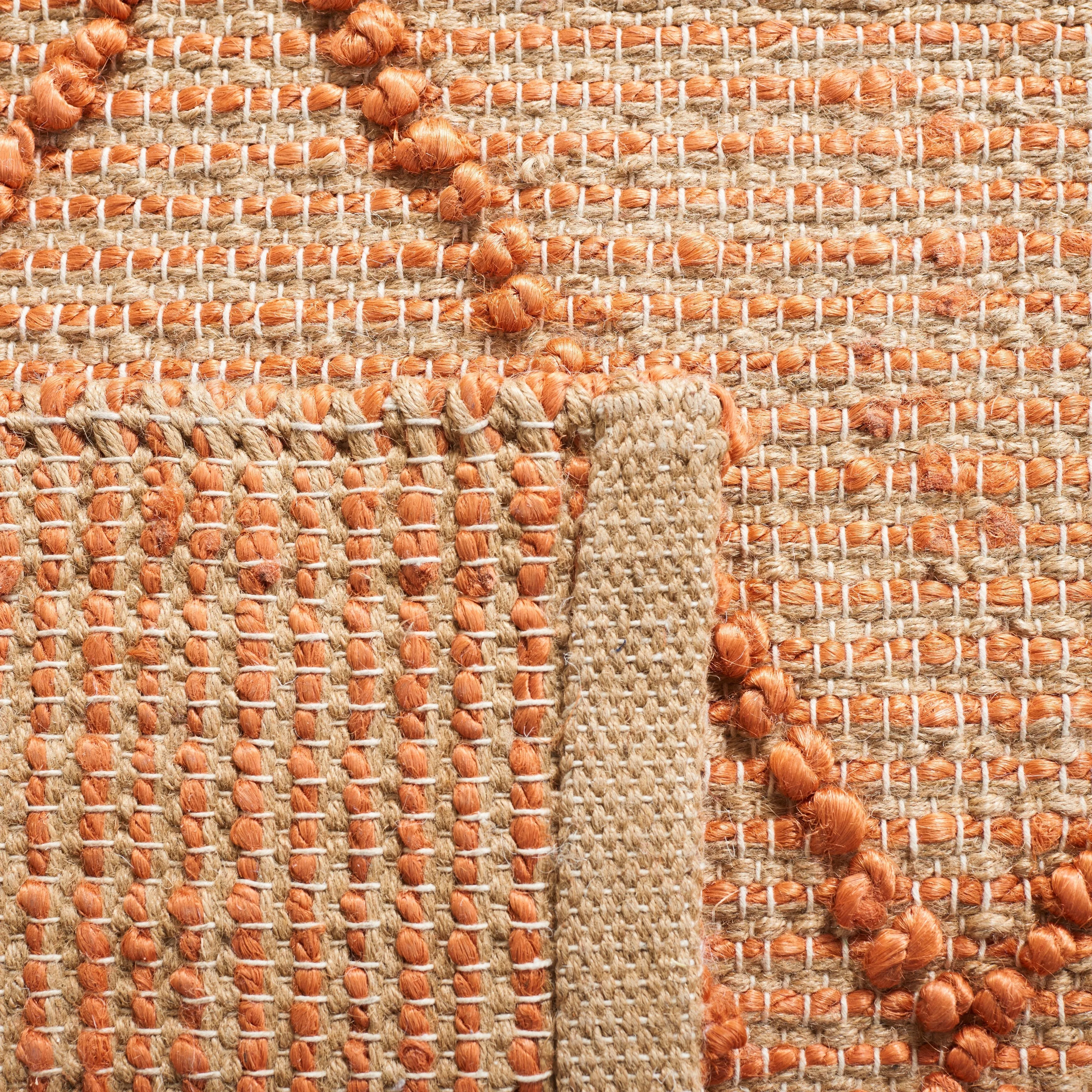 SAFAVIEH Flatweave Natural Fiber Gertrudes Geometric Jute Rug