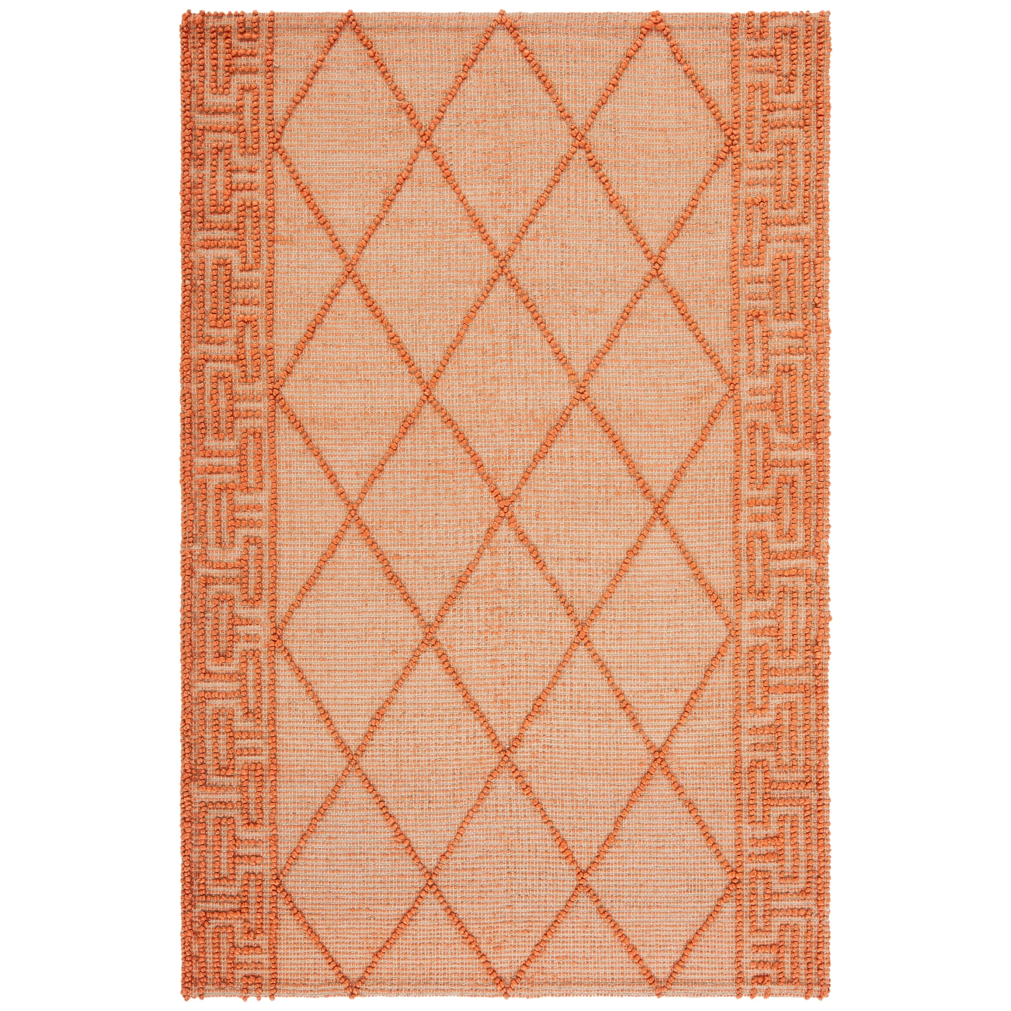 SAFAVIEH Flatweave Natural Fiber Gertrudes Geometric Jute Rug
