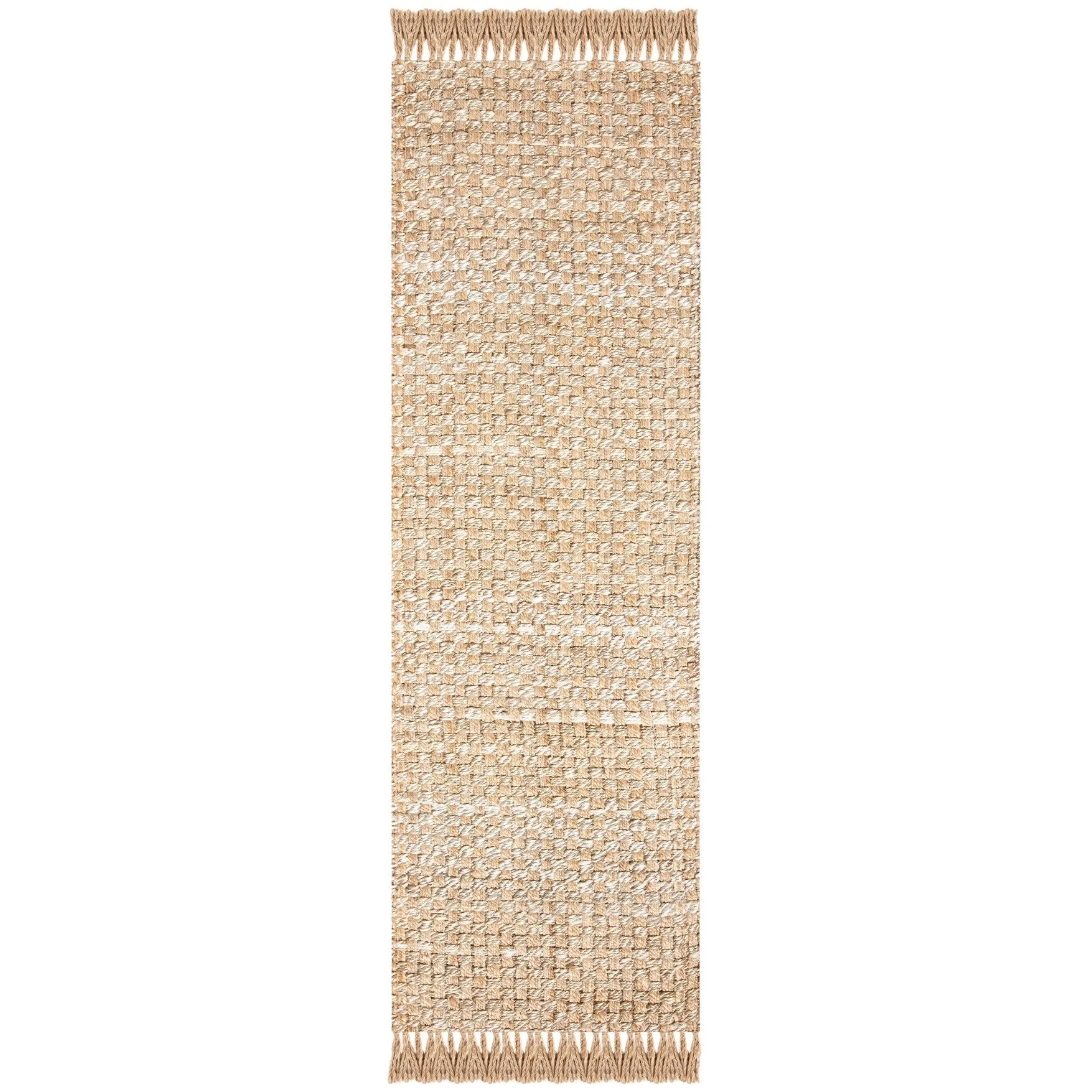 SAFAVIEH Flatweave Natural Fiber Orminda Casual Solid Jute Rug