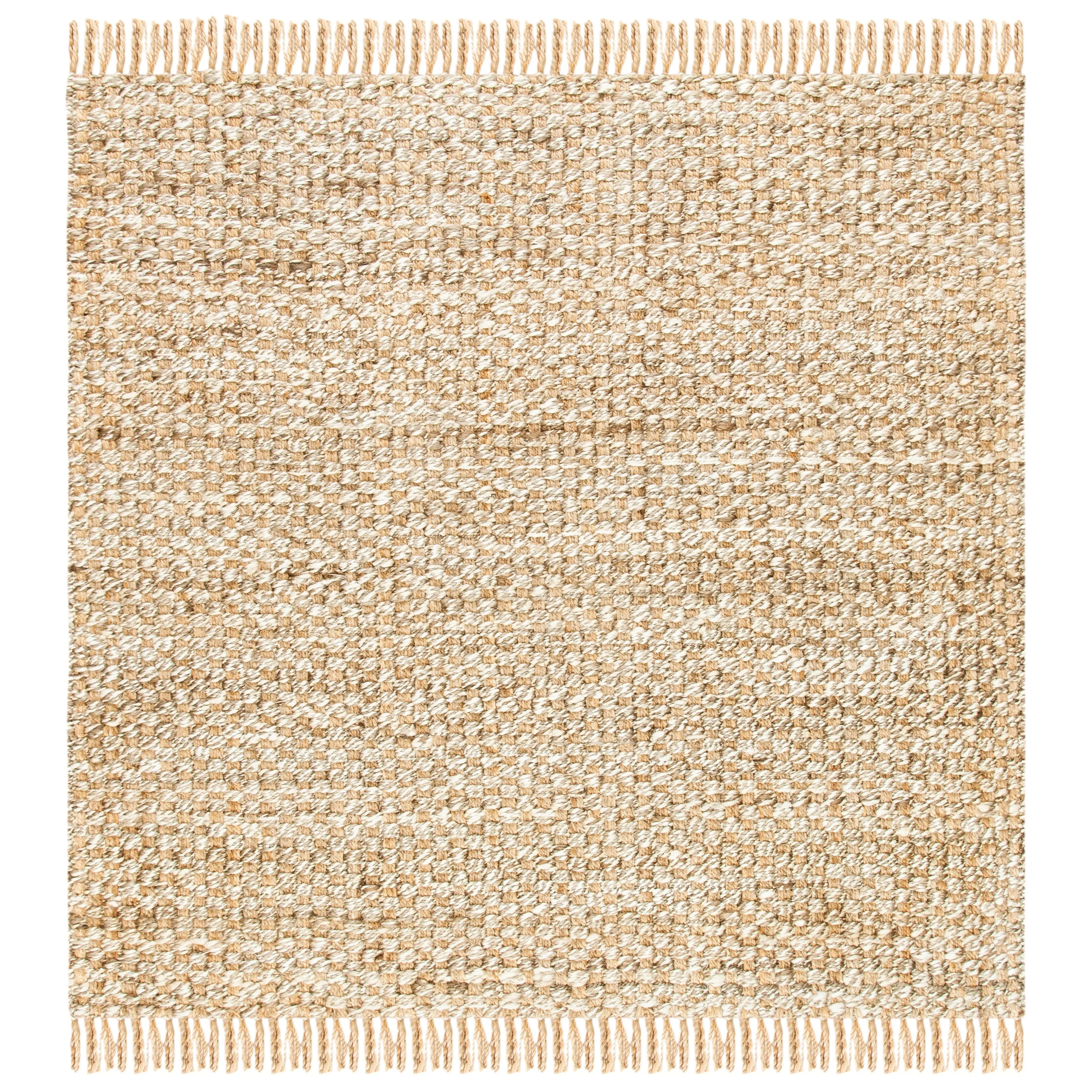 SAFAVIEH Flatweave Natural Fiber Orminda Casual Solid Jute Rug