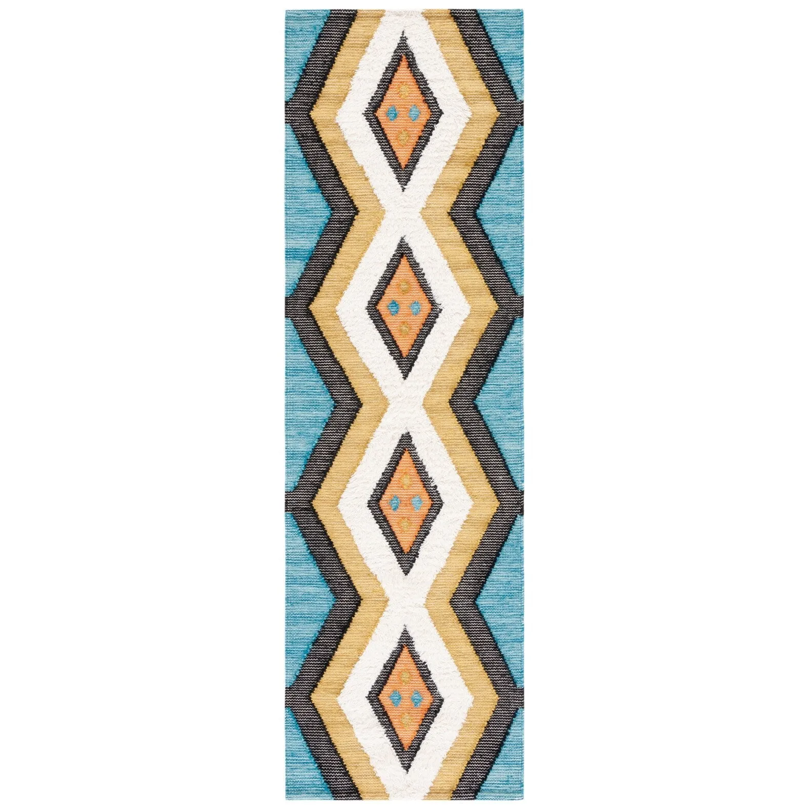 SAFAVIEH Fontana Shag Christina Trellis 2-inch Thick Rug