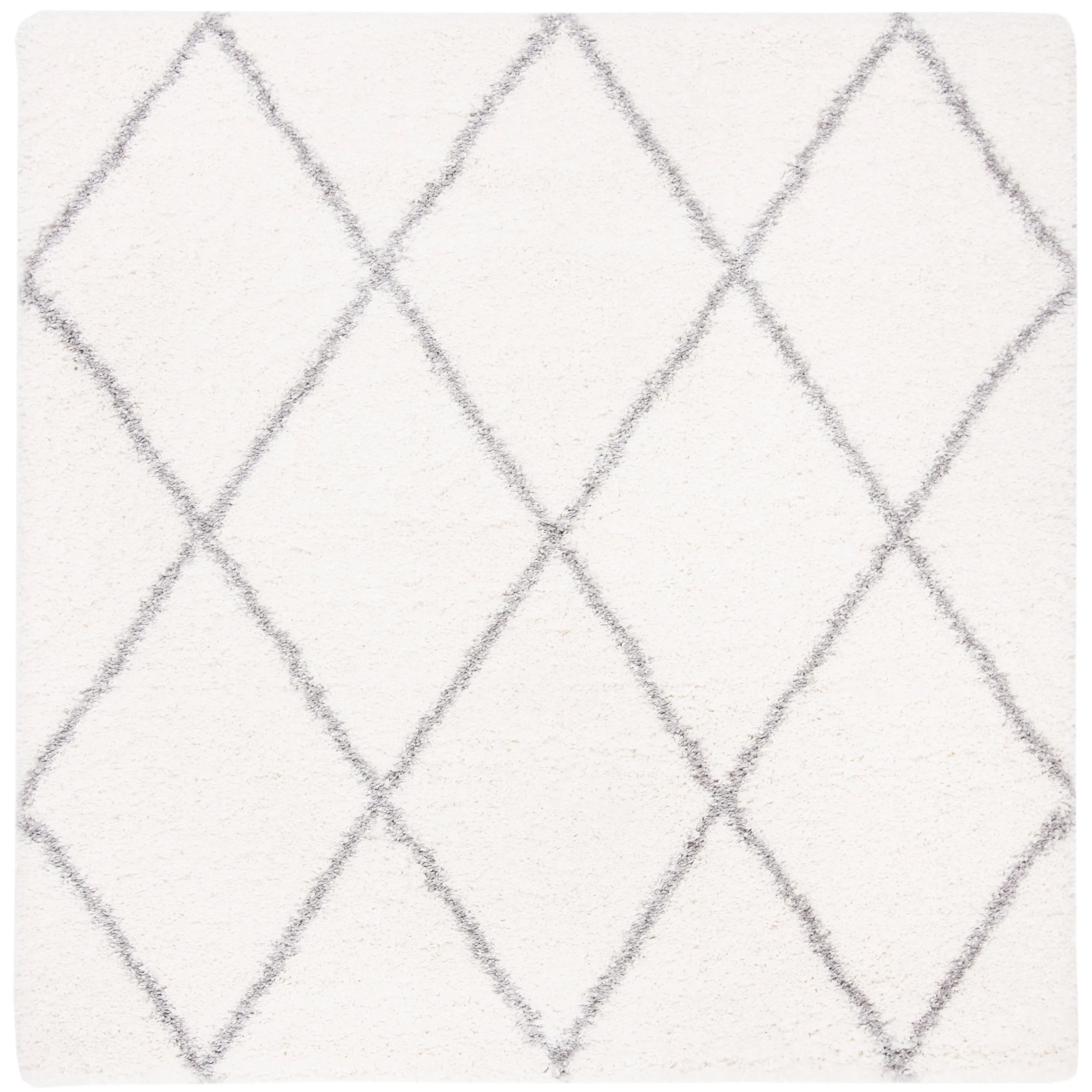SAFAVIEH Fontana Shag Gurli Trellis 2-inch Thick Rug