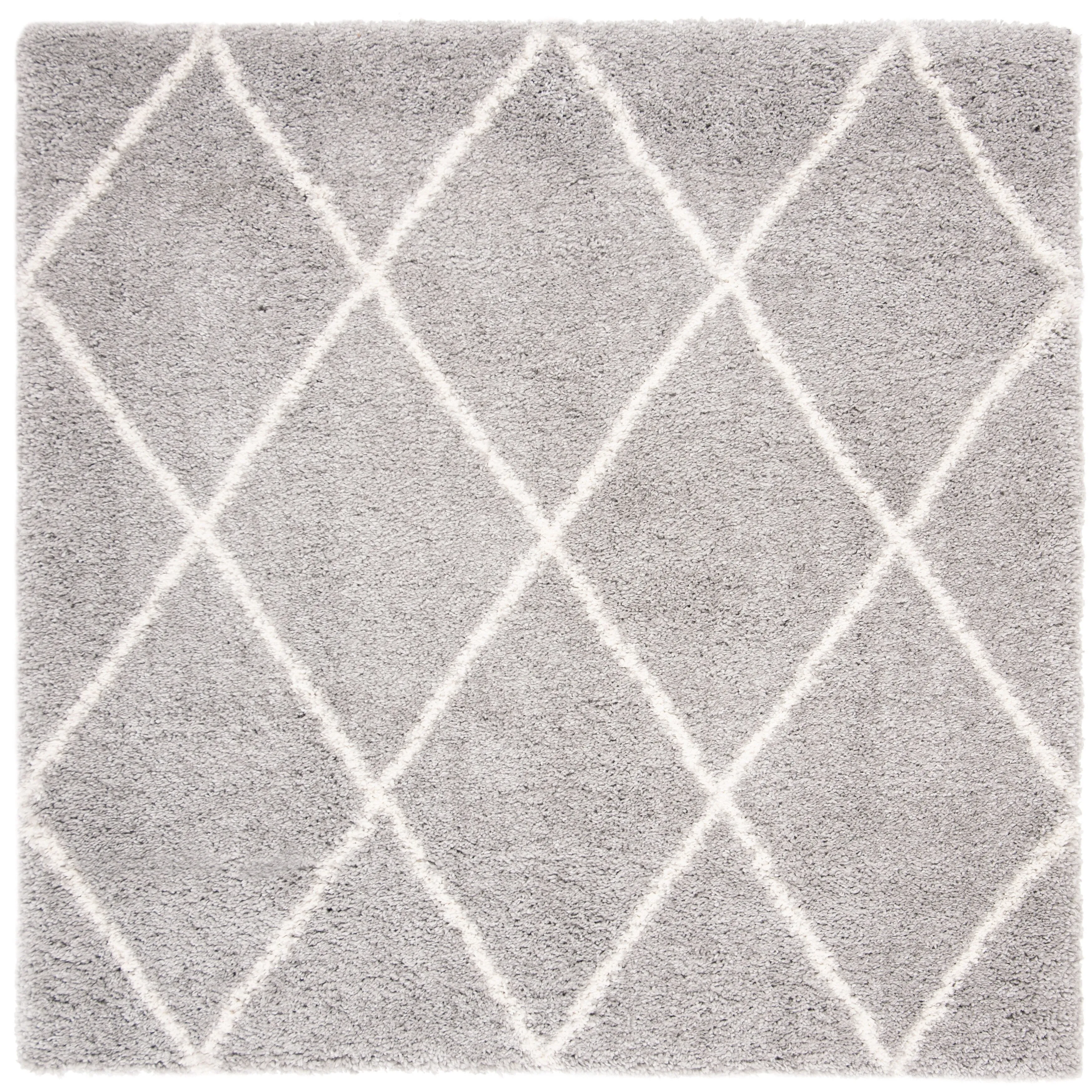 SAFAVIEH Fontana Shag Gurli Trellis 2-inch Thick Rug