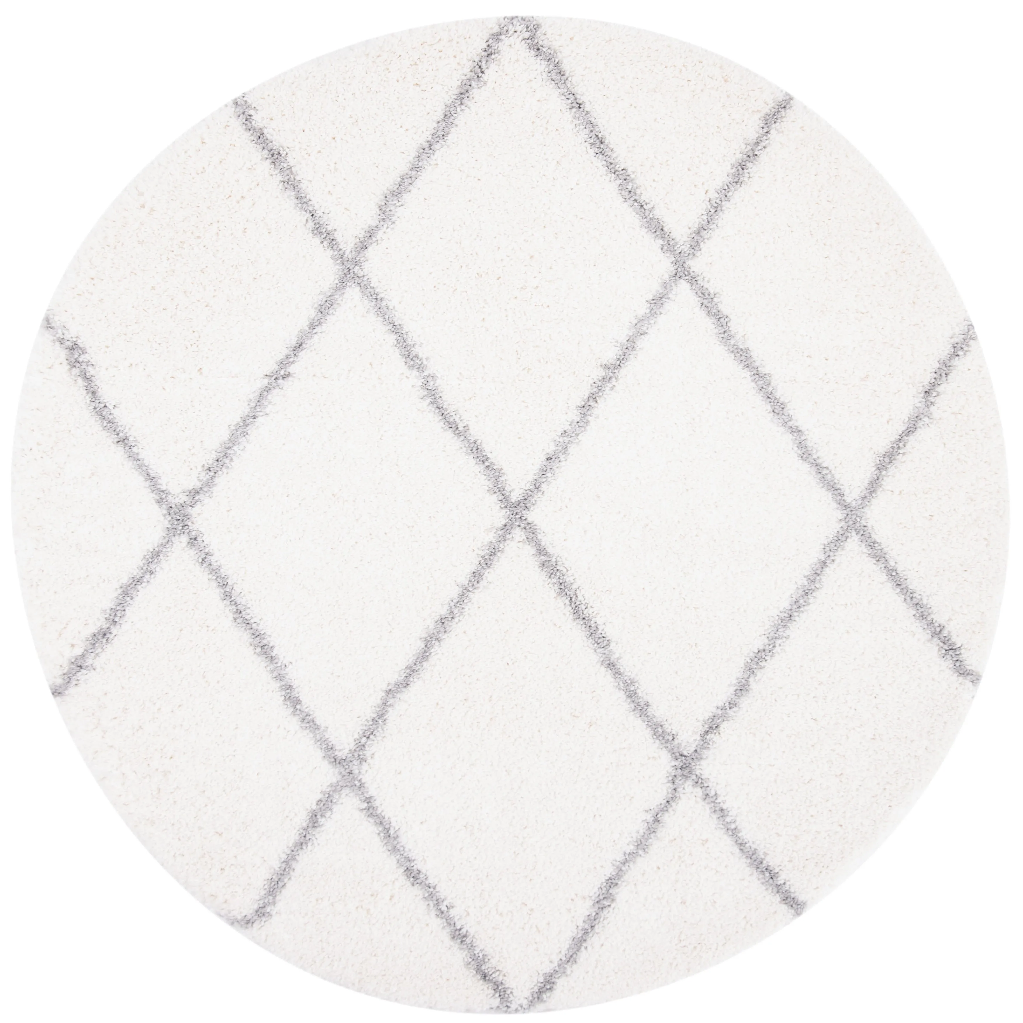 SAFAVIEH Fontana Shag Gurli Trellis 2-inch Thick Rug