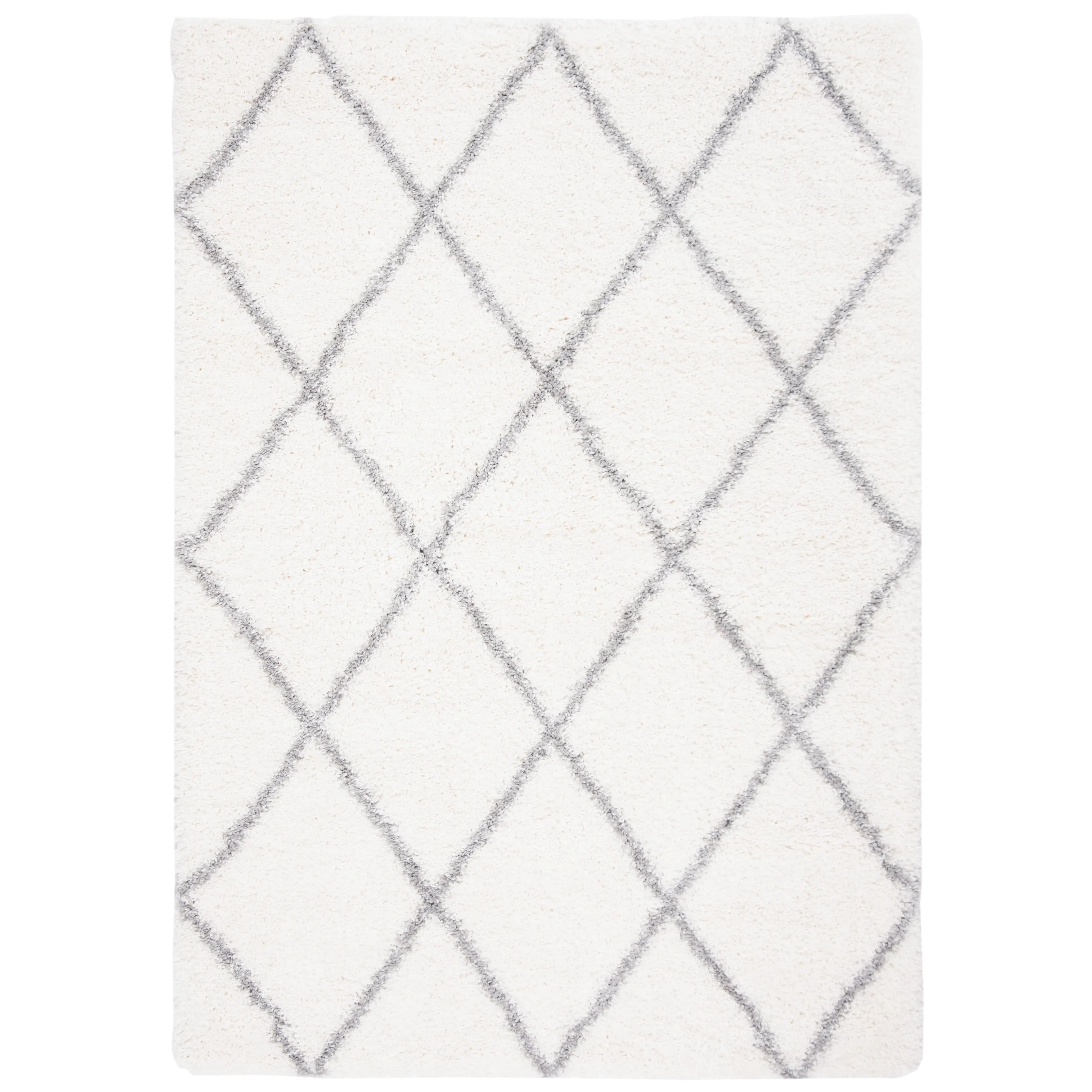 SAFAVIEH Fontana Shag Gurli Trellis 2-inch Thick Rug