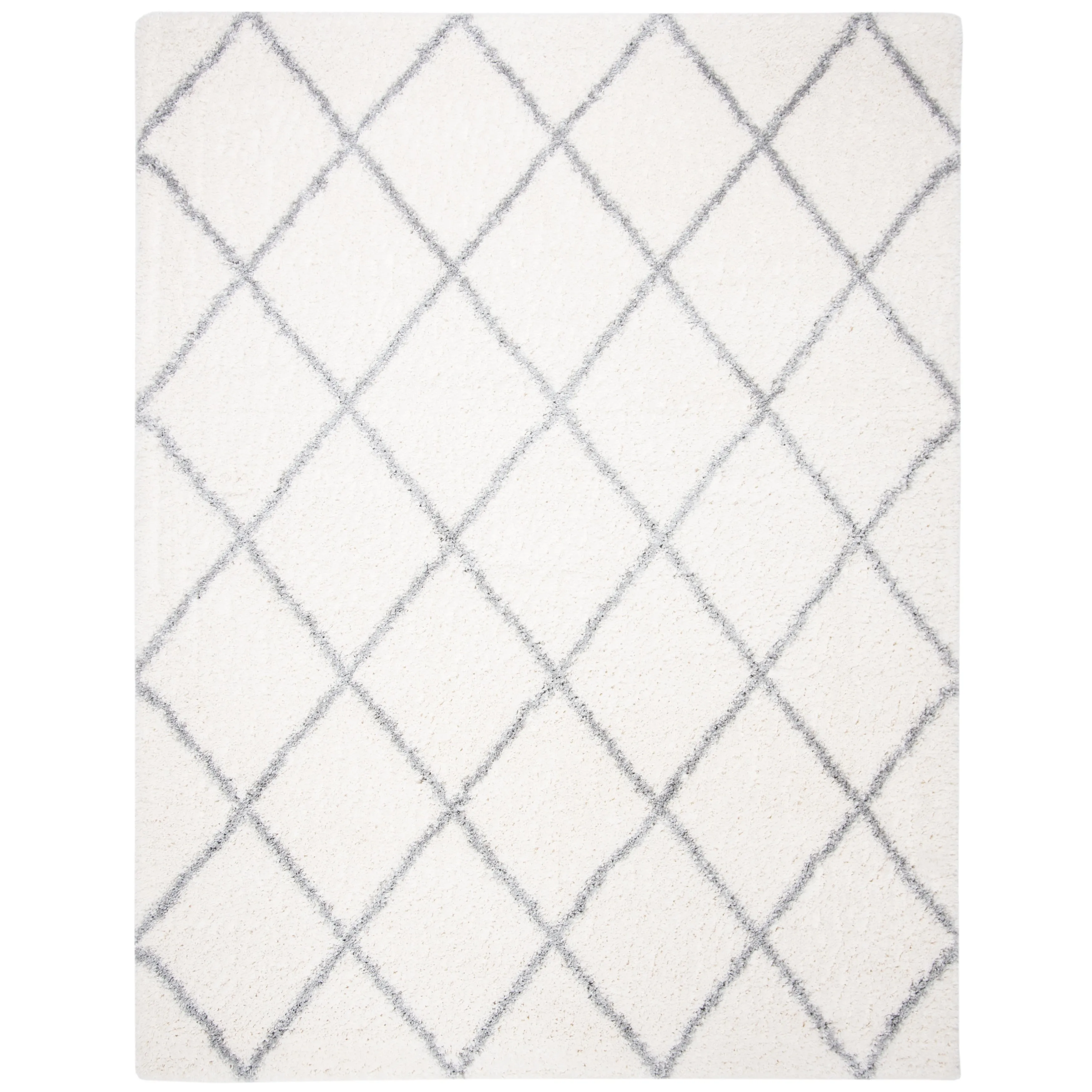 SAFAVIEH Fontana Shag Gurli Trellis 2-inch Thick Rug