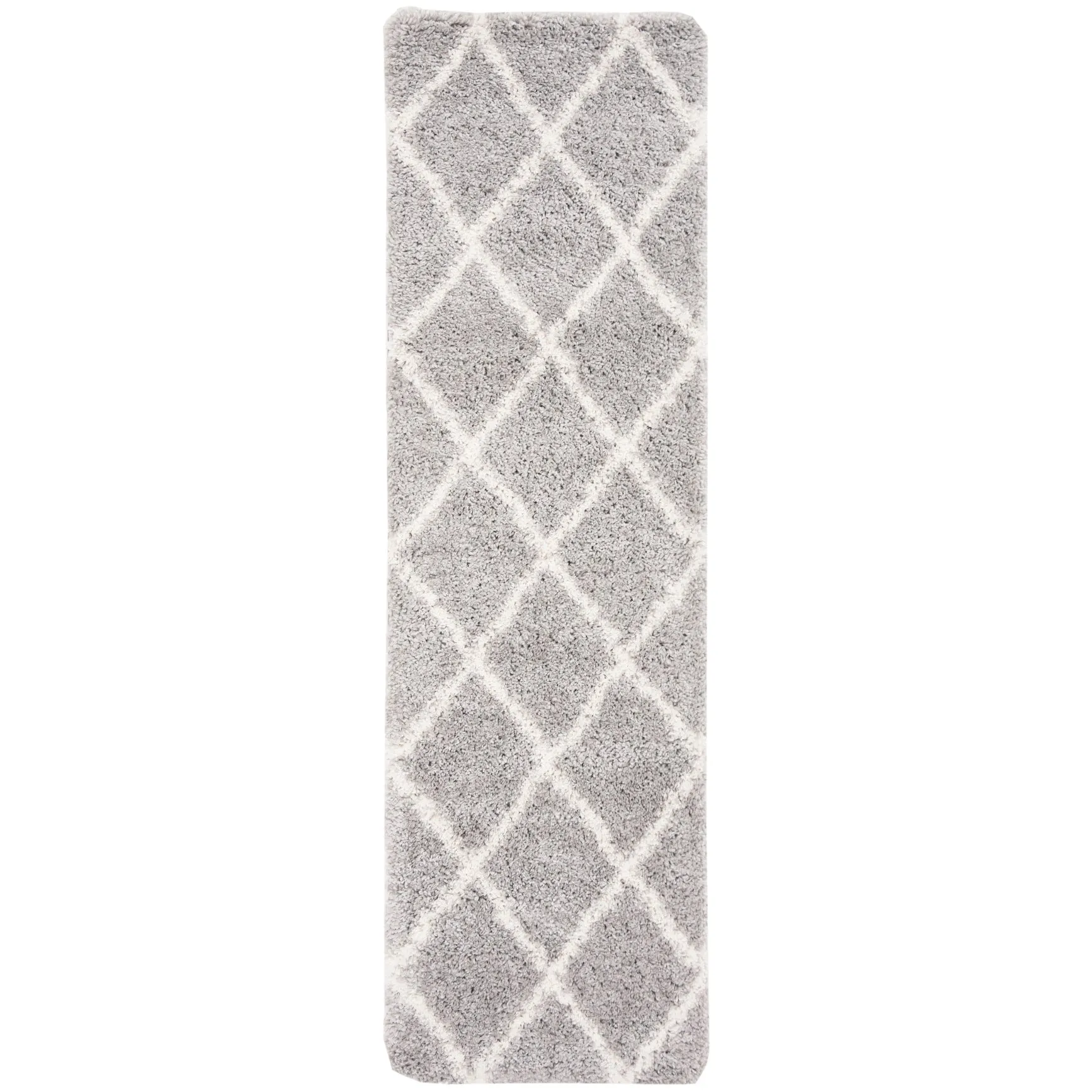 SAFAVIEH Fontana Shag Gurli Trellis 2-inch Thick Rug
