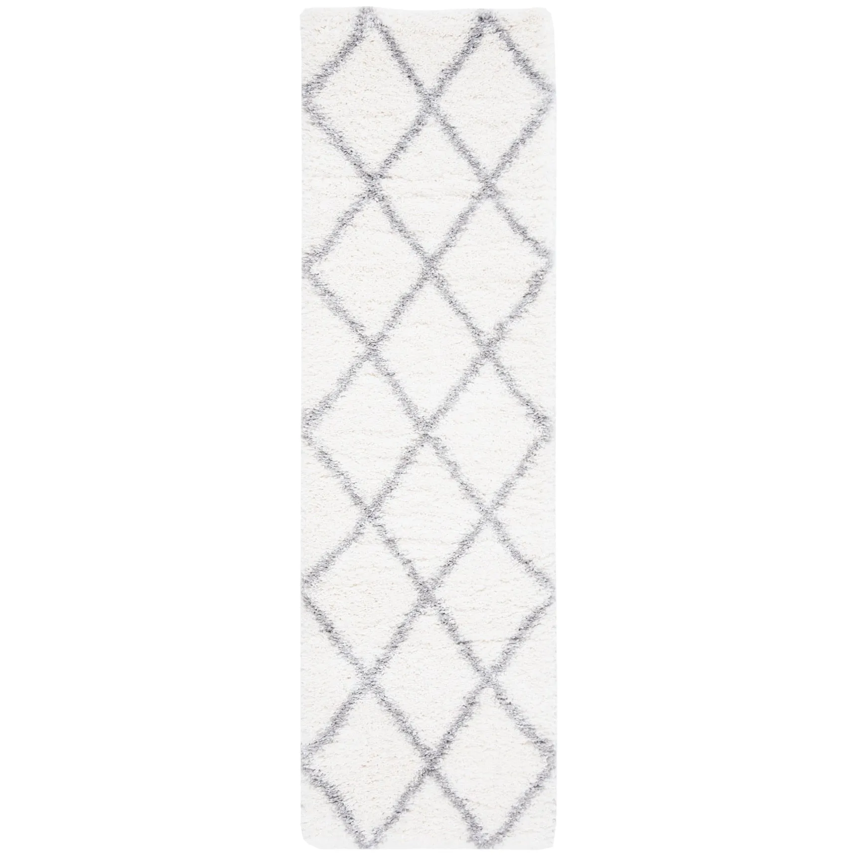 SAFAVIEH Fontana Shag Gurli Trellis 2-inch Thick Rug