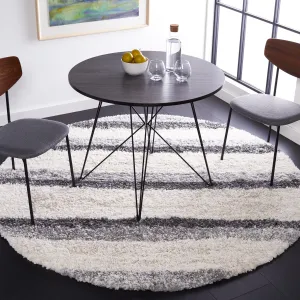 SAFAVIEH Fontana Shag Mariosa Modern Stripe 2-inch Thick Rug