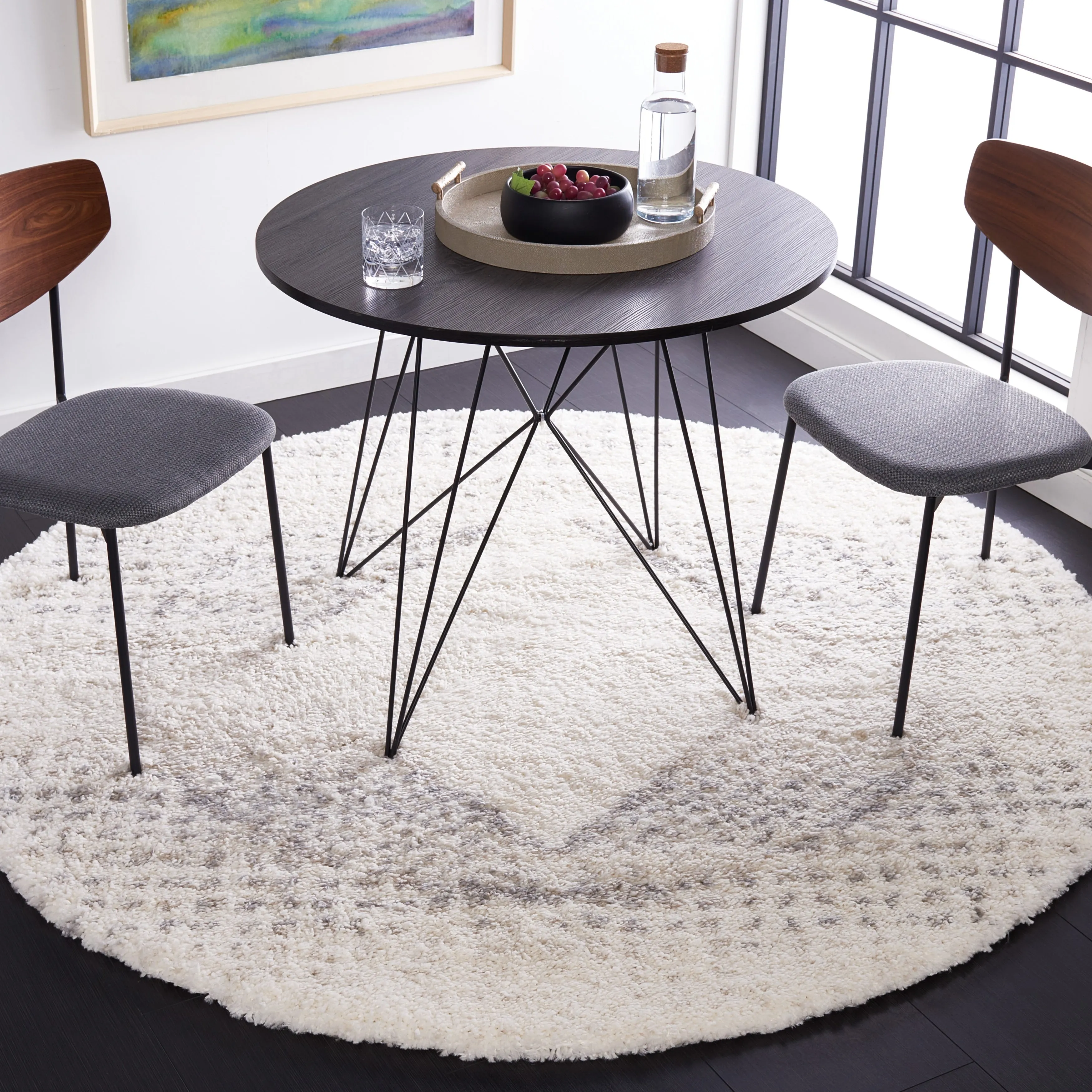 SAFAVIEH Fontana Shag Sayoko Modern 2-inch Thick Rug