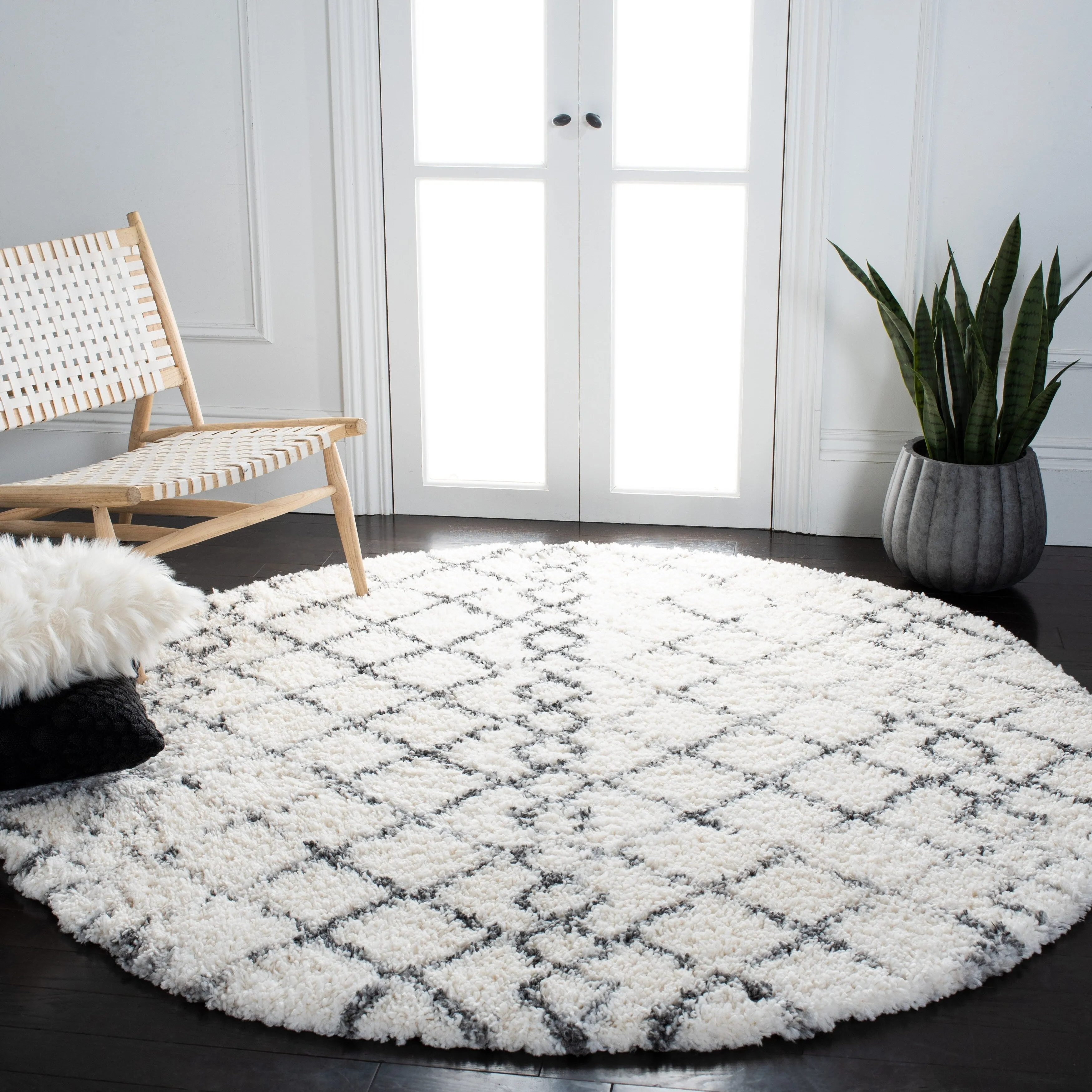 SAFAVIEH Fontana Shag Stamena Moroccan 2-inch Thick Rug