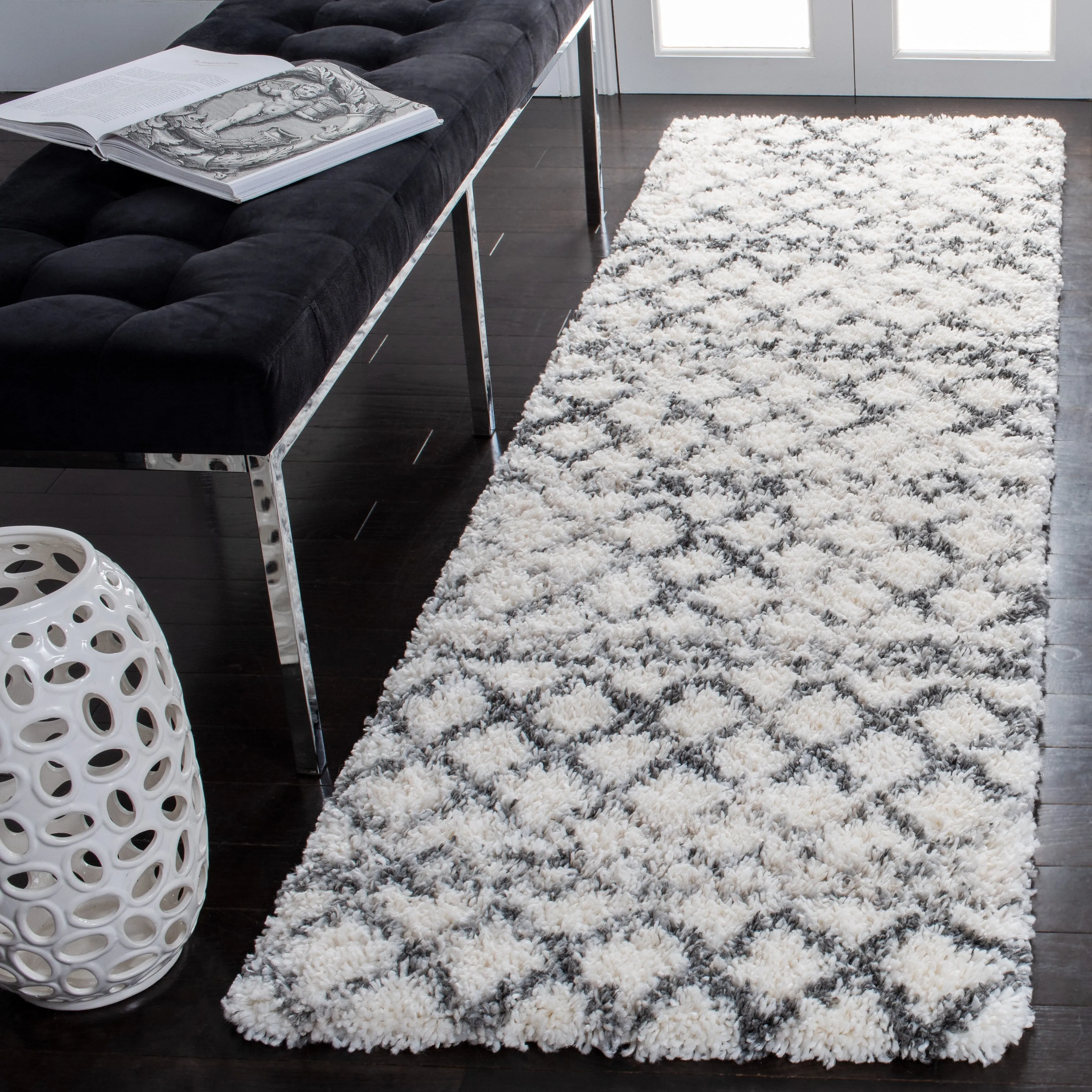 SAFAVIEH Fontana Shag Stamena Moroccan 2-inch Thick Rug