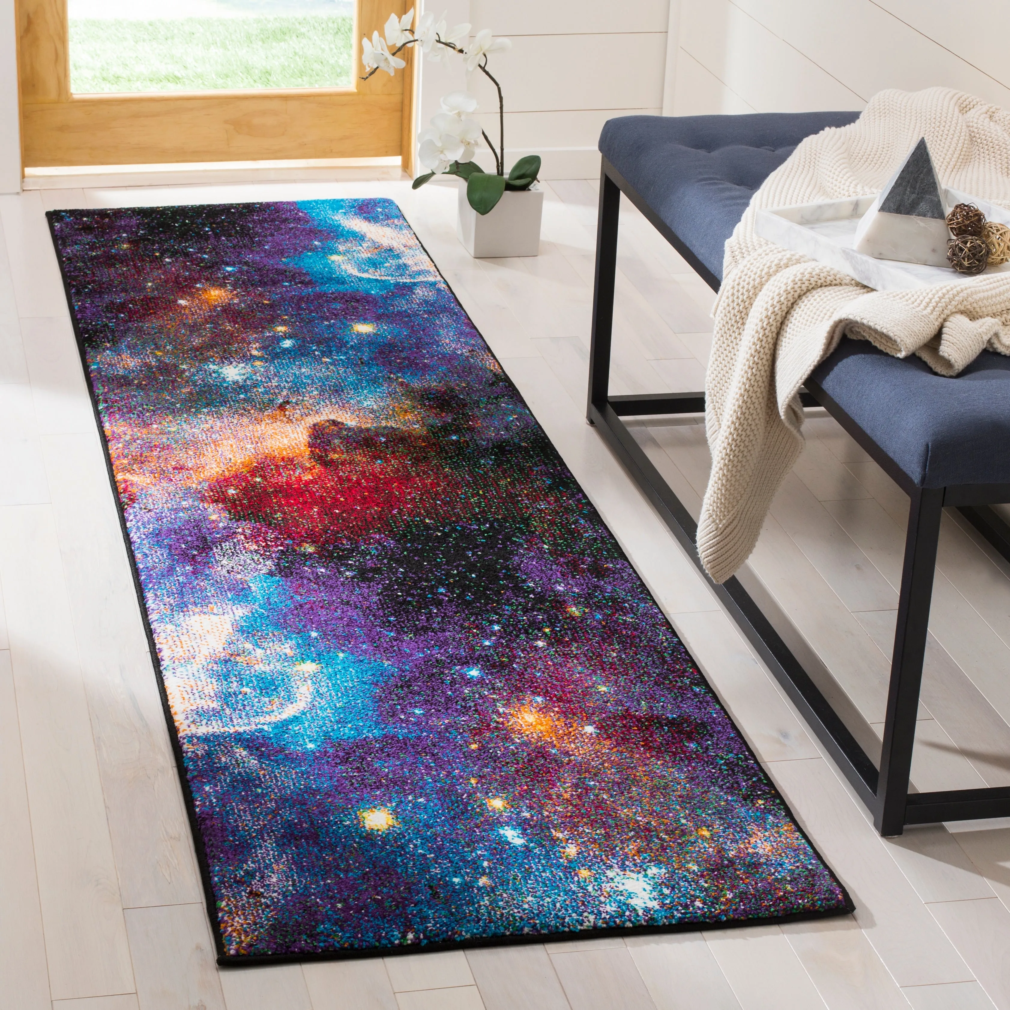 SAFAVIEH Galaxy Ljiljana Modern Abstract Celestial Rug