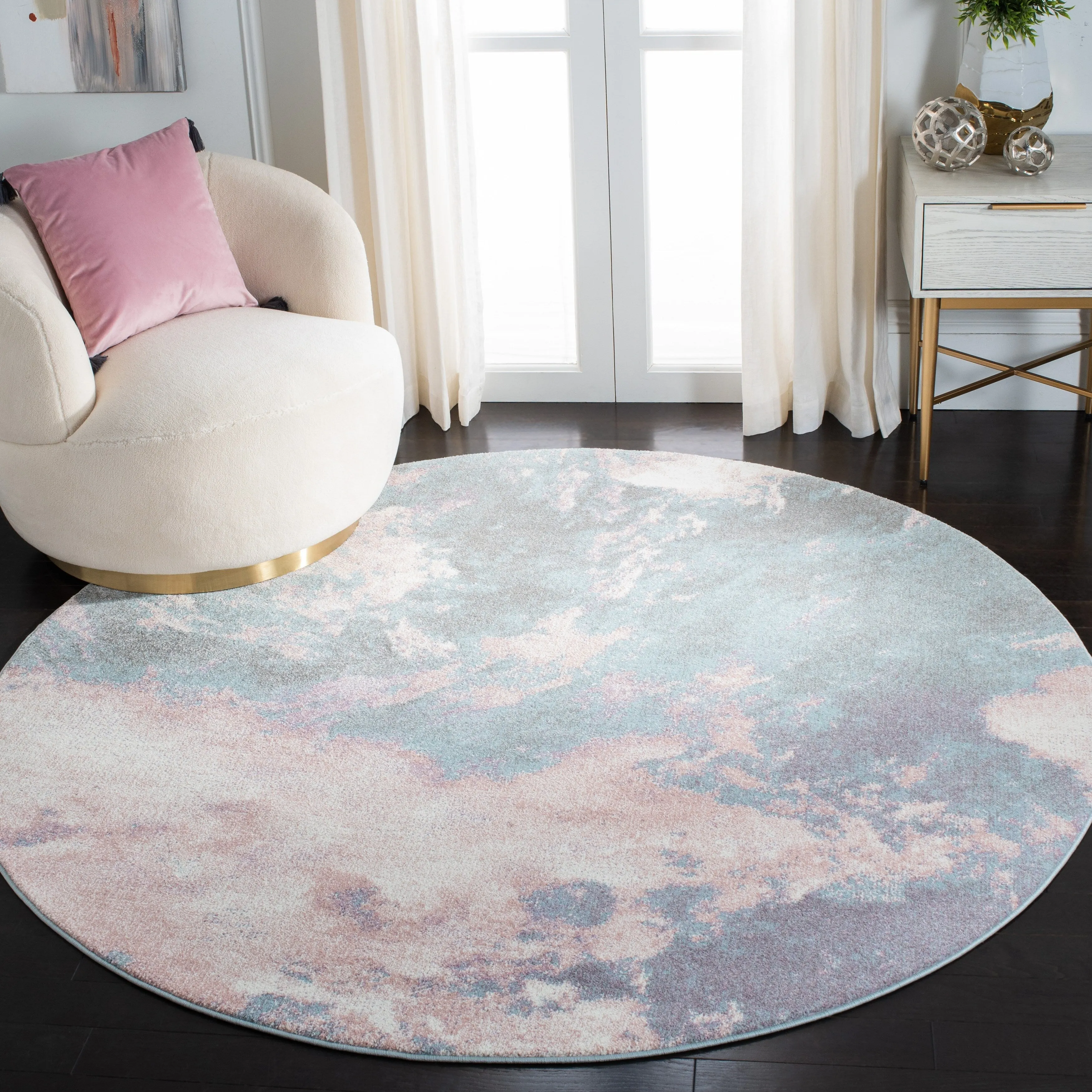 SAFAVIEH Glacier Benote Modern Abstract Rug