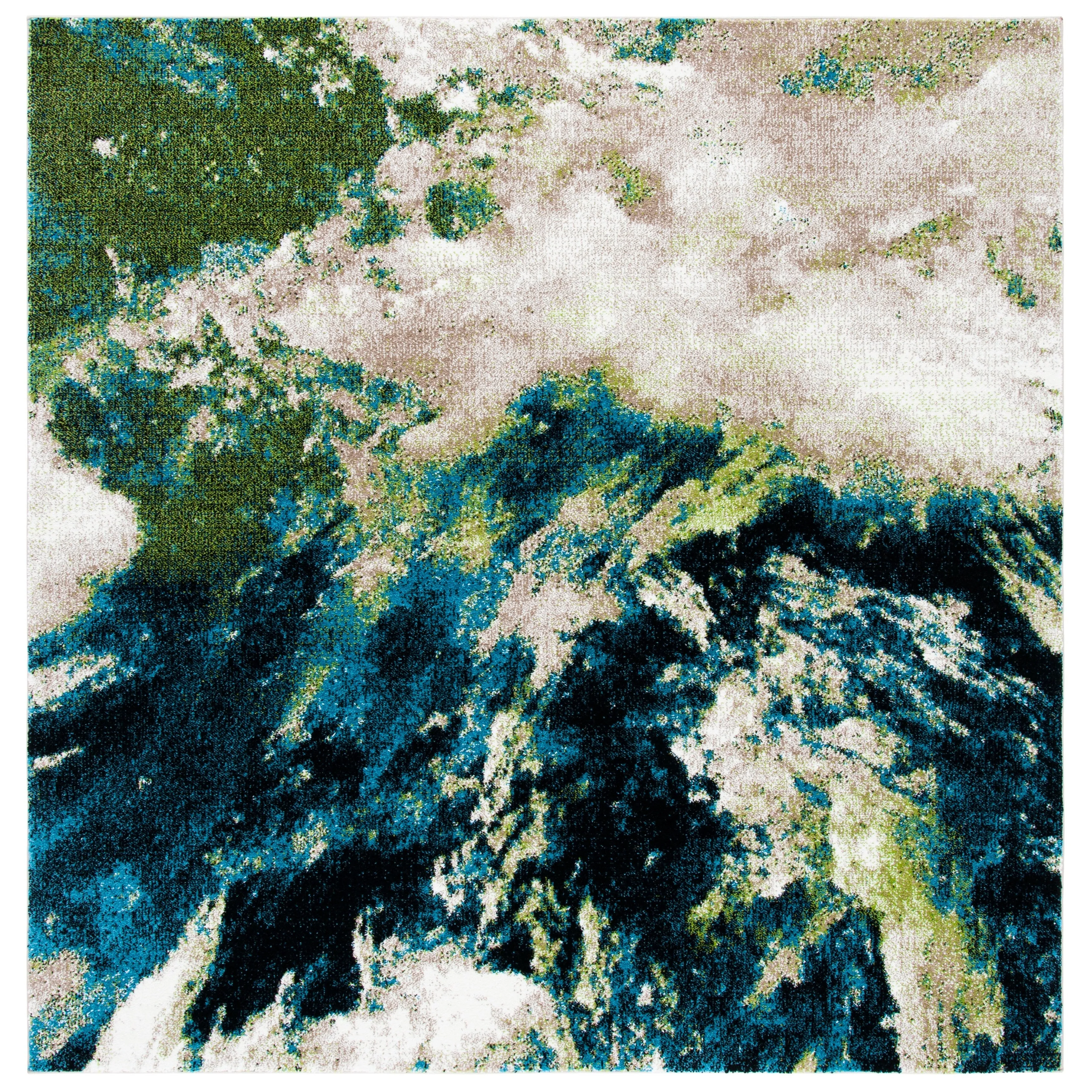 SAFAVIEH Glacier Benote Modern Abstract Rug