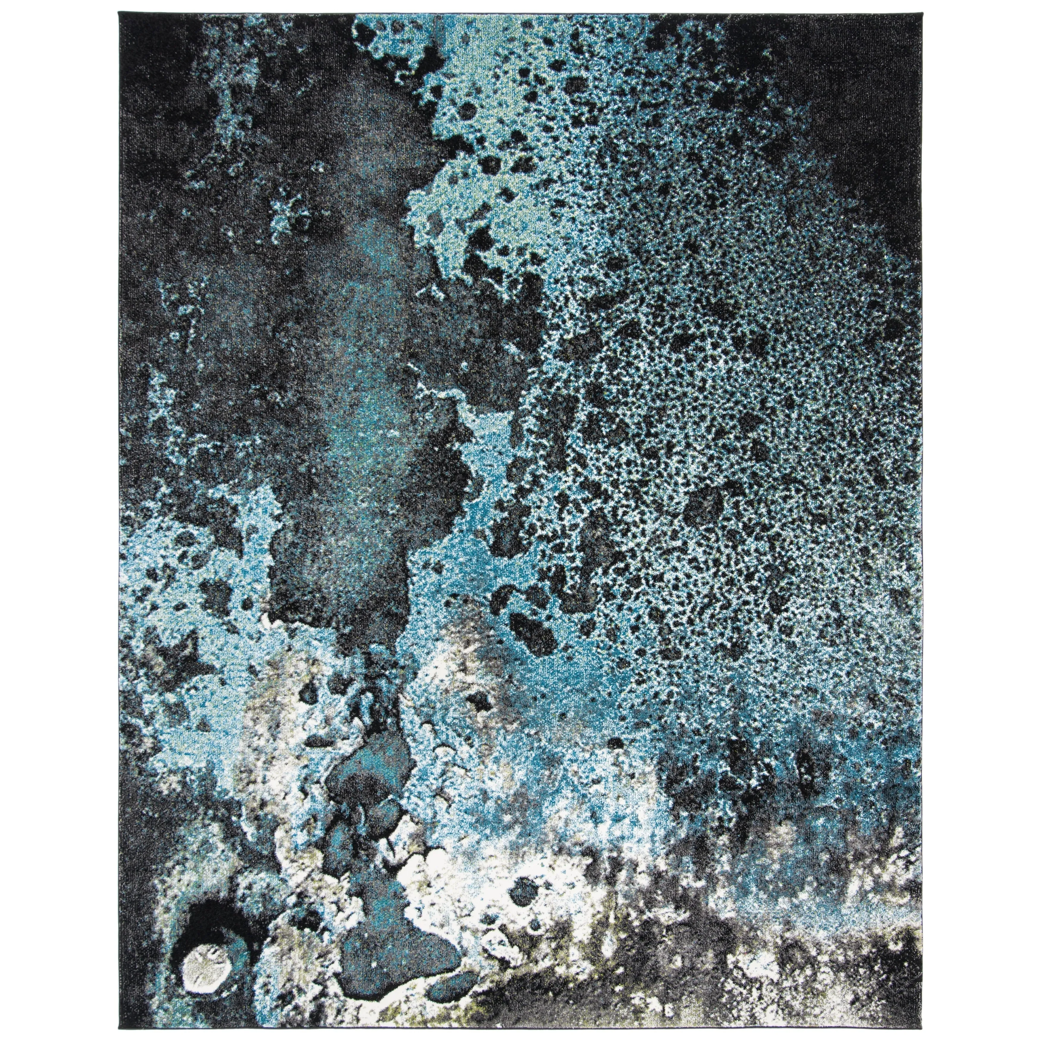 SAFAVIEH Glacier Honey Watercolor Modern Abstract Rug