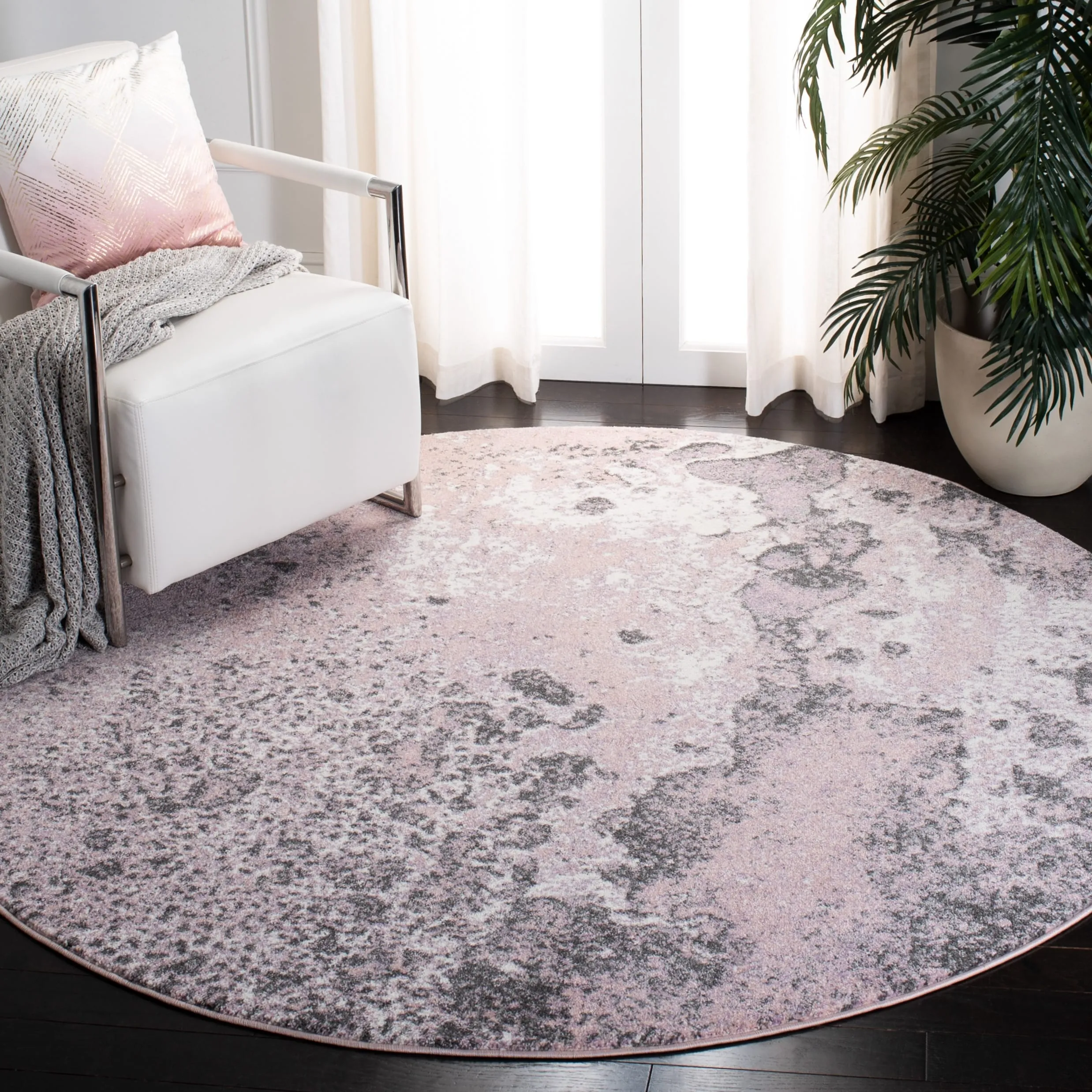 SAFAVIEH Glacier Honey Watercolor Modern Abstract Rug