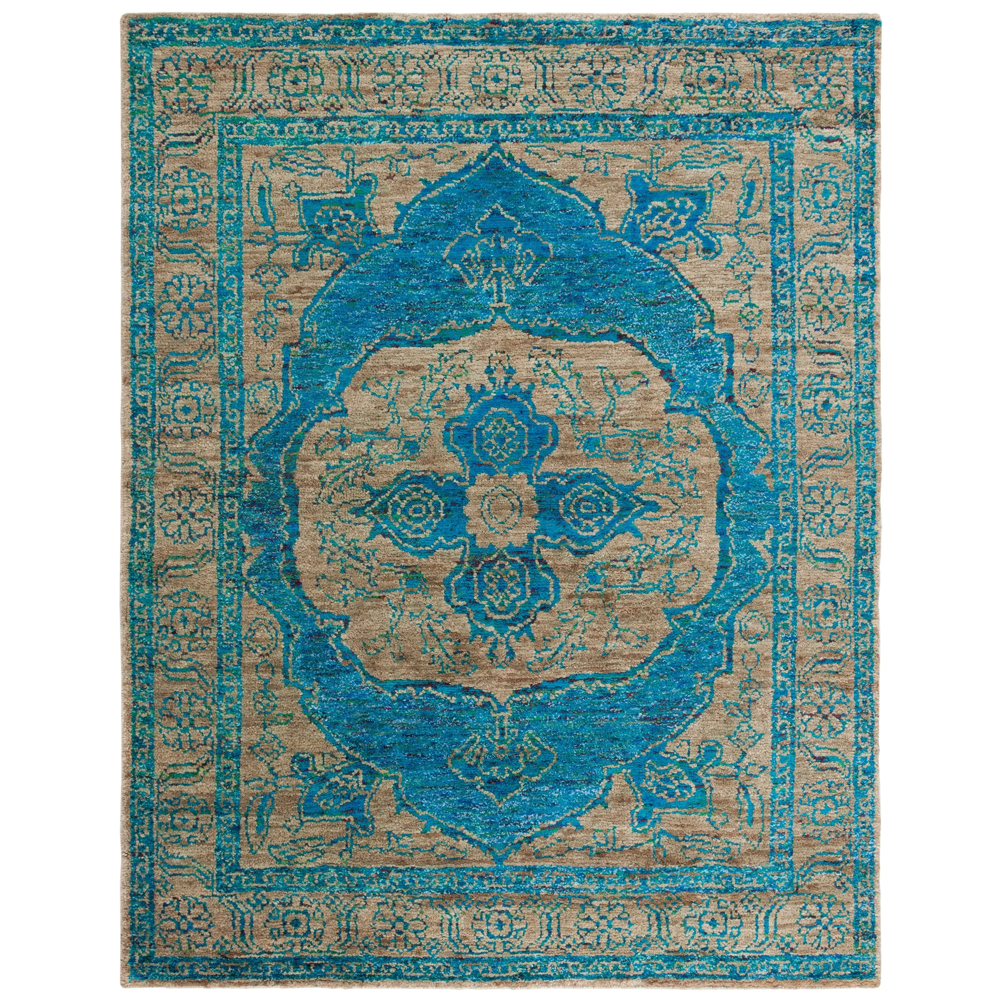 SAFAVIEH Hand-knotted Tangier Effi Modern Wool Rug