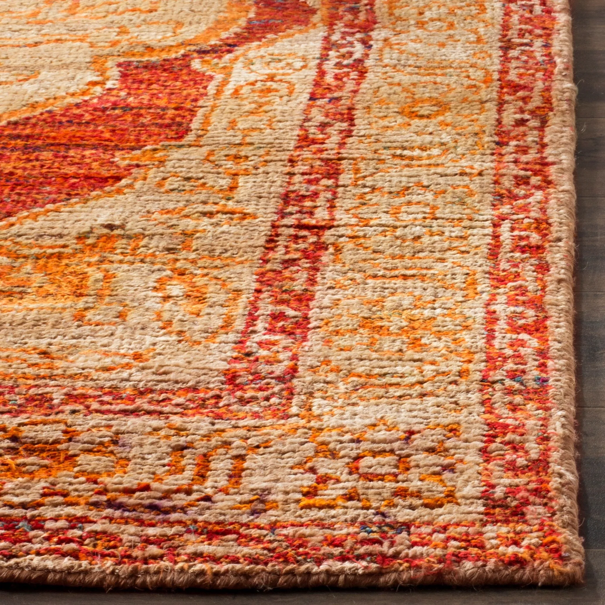 SAFAVIEH Hand-knotted Tangier Effi Modern Wool Rug