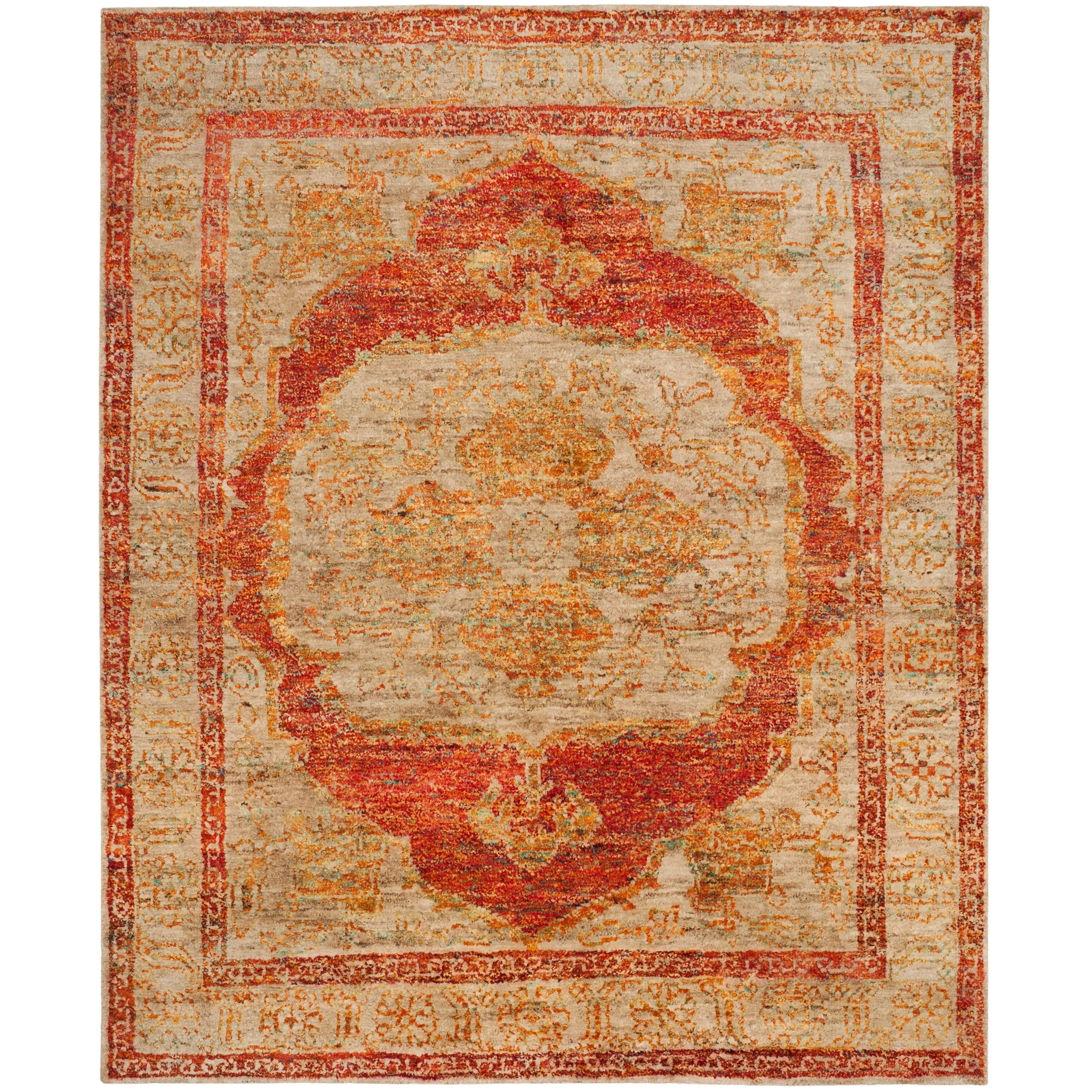 SAFAVIEH Hand-knotted Tangier Effi Modern Wool Rug