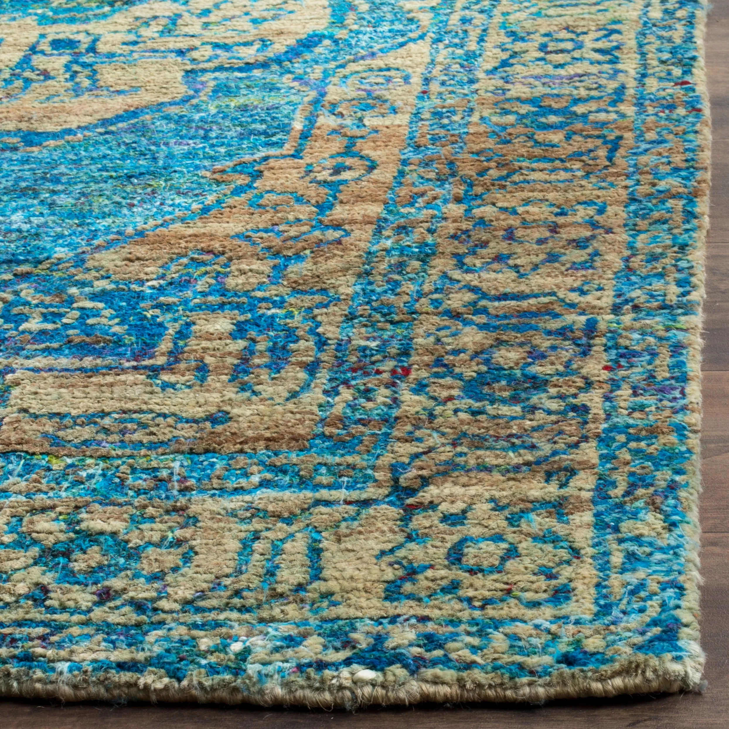 SAFAVIEH Hand-knotted Tangier Effi Modern Wool Rug