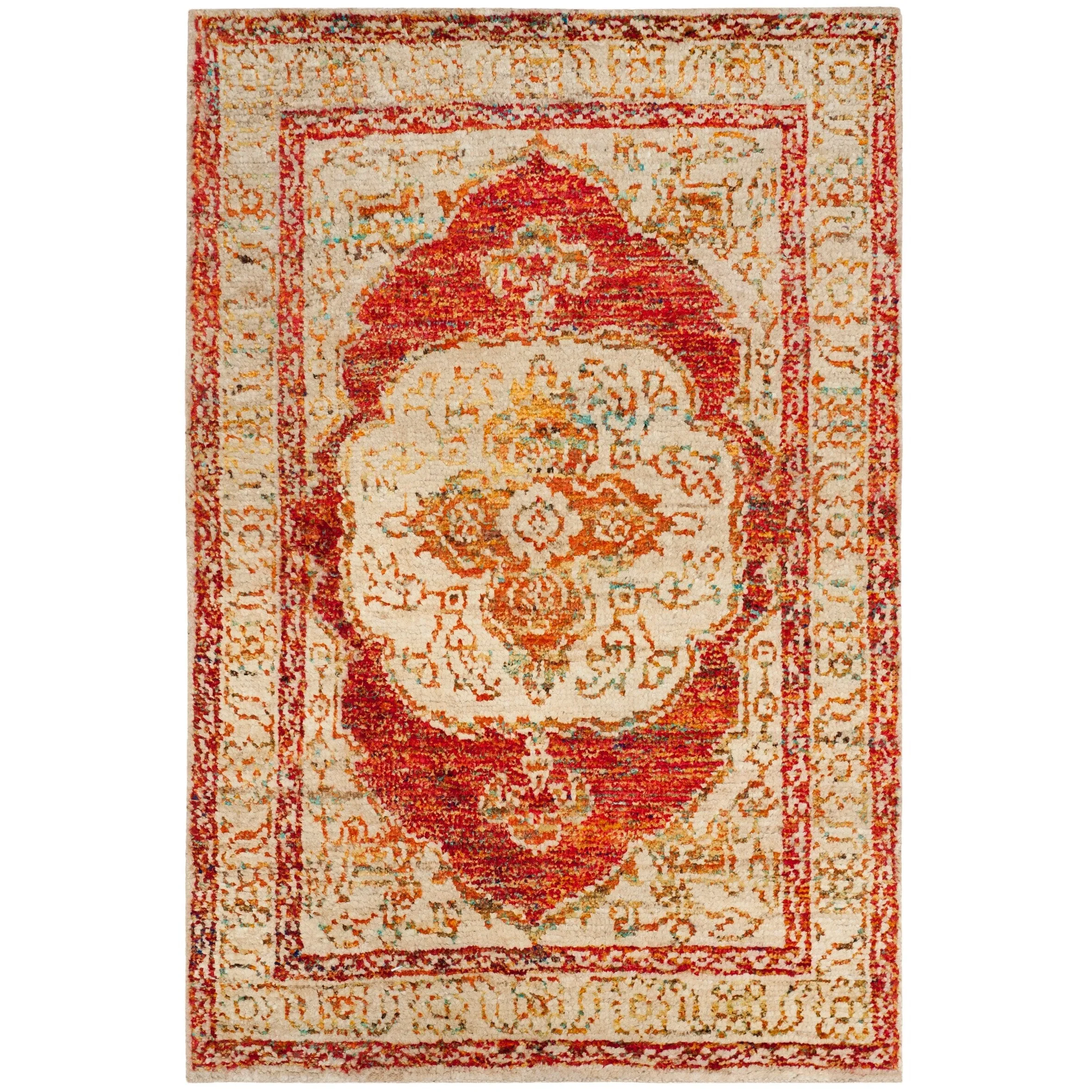 SAFAVIEH Hand-knotted Tangier Effi Modern Wool Rug