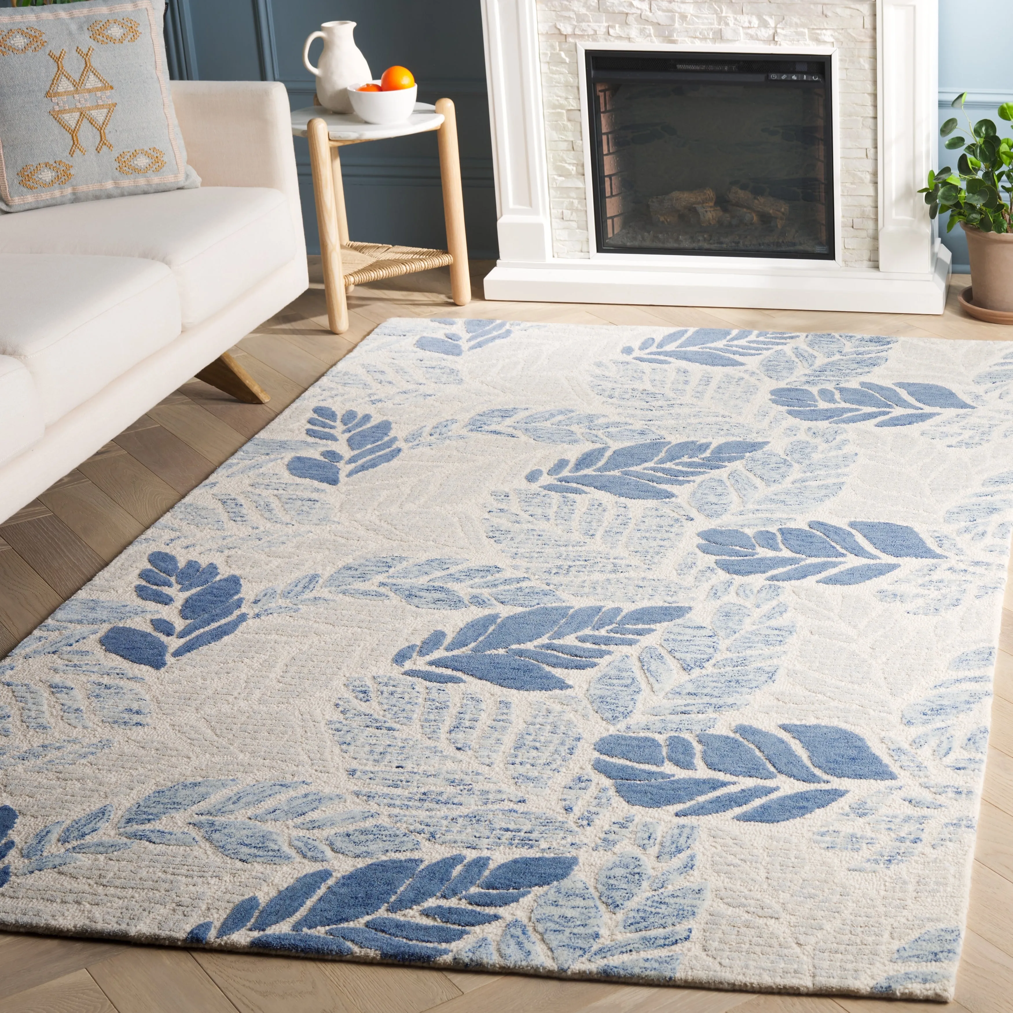 SAFAVIEH Hand-Tufted Martha Stewart Trajanka Modern & Contemporary Wool Rug