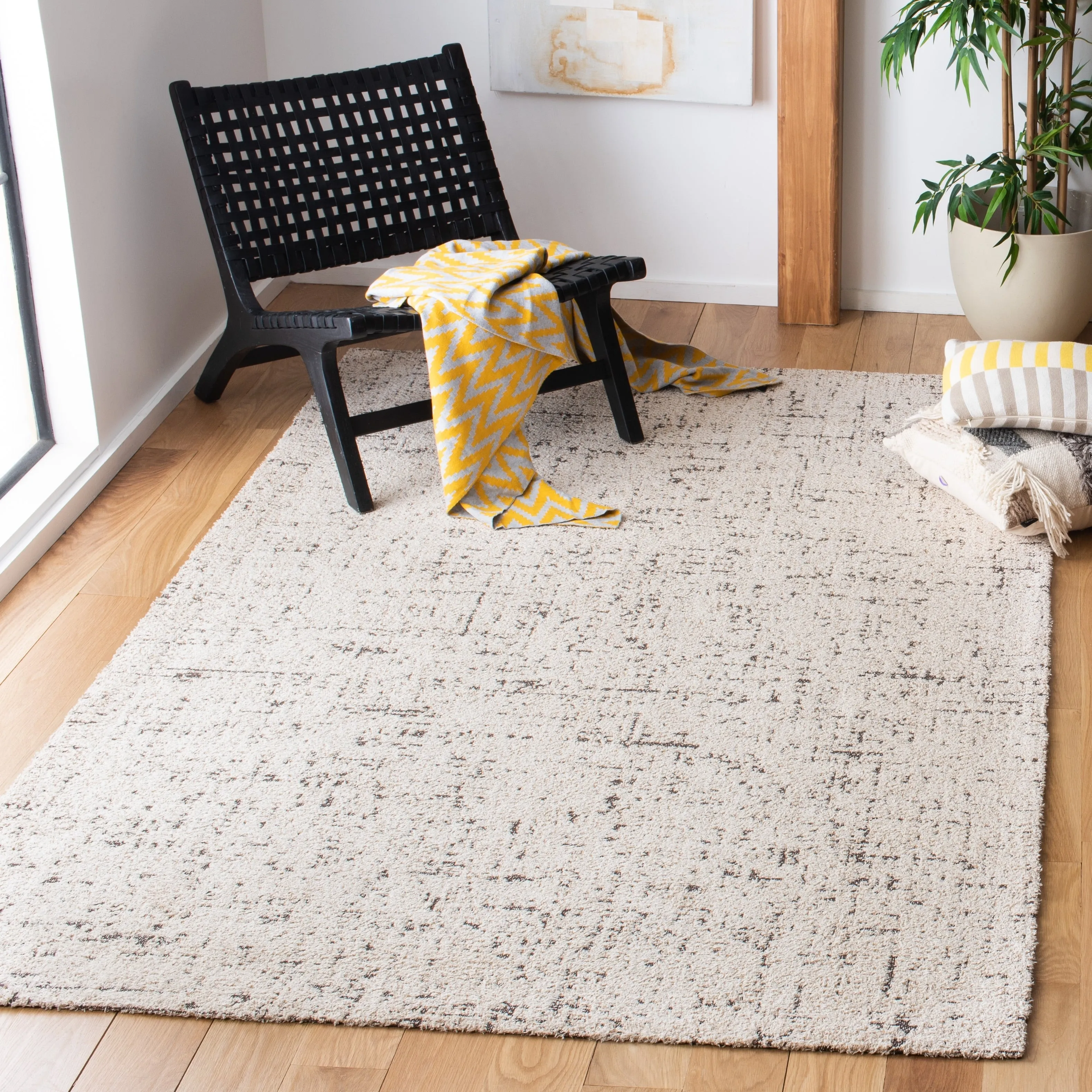 SAFAVIEH Hand-Woven Classic Vintage Djuna Modern Abstract Cotton Rug