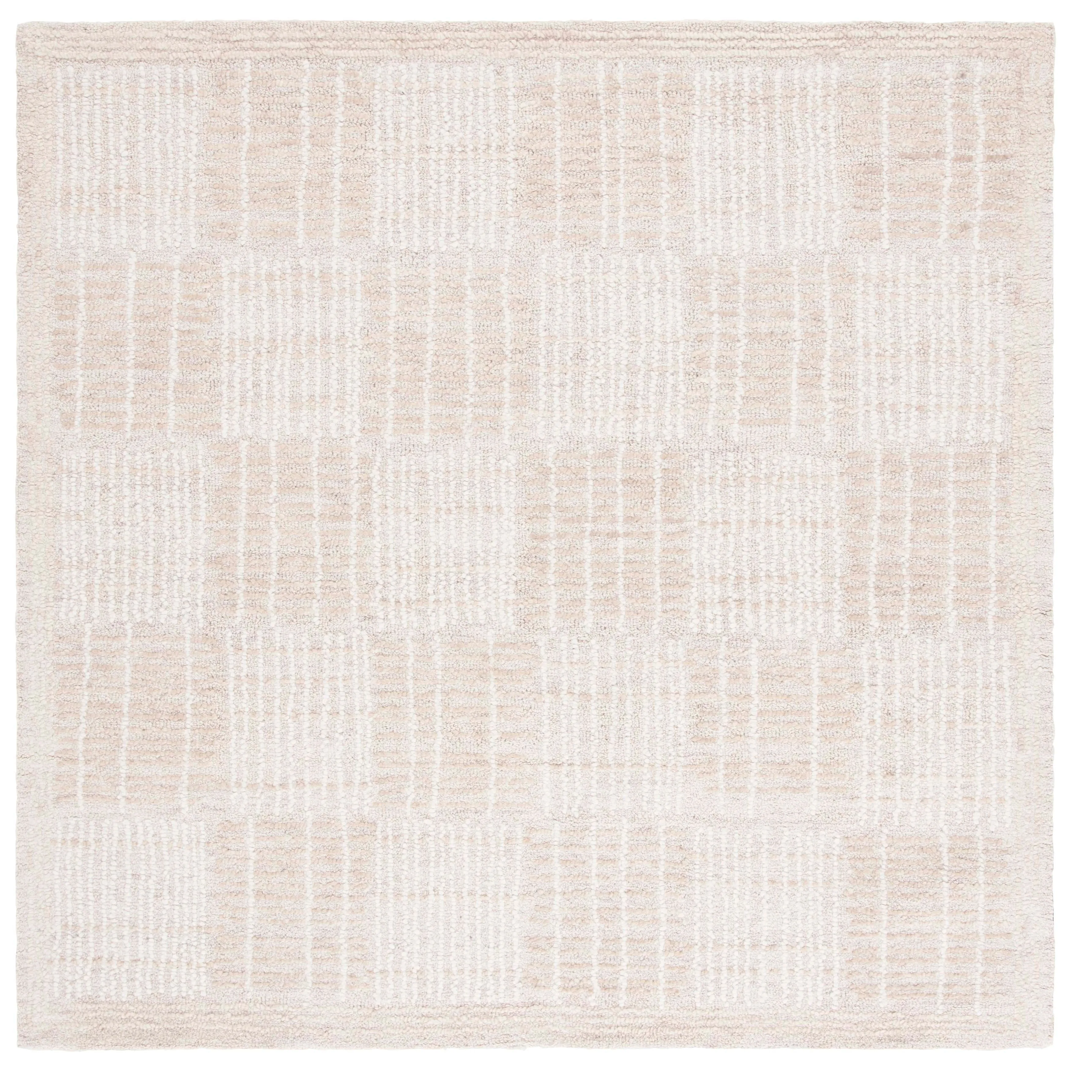 SAFAVIEH Handmade Abstract Anoek Checkered Wool Rug