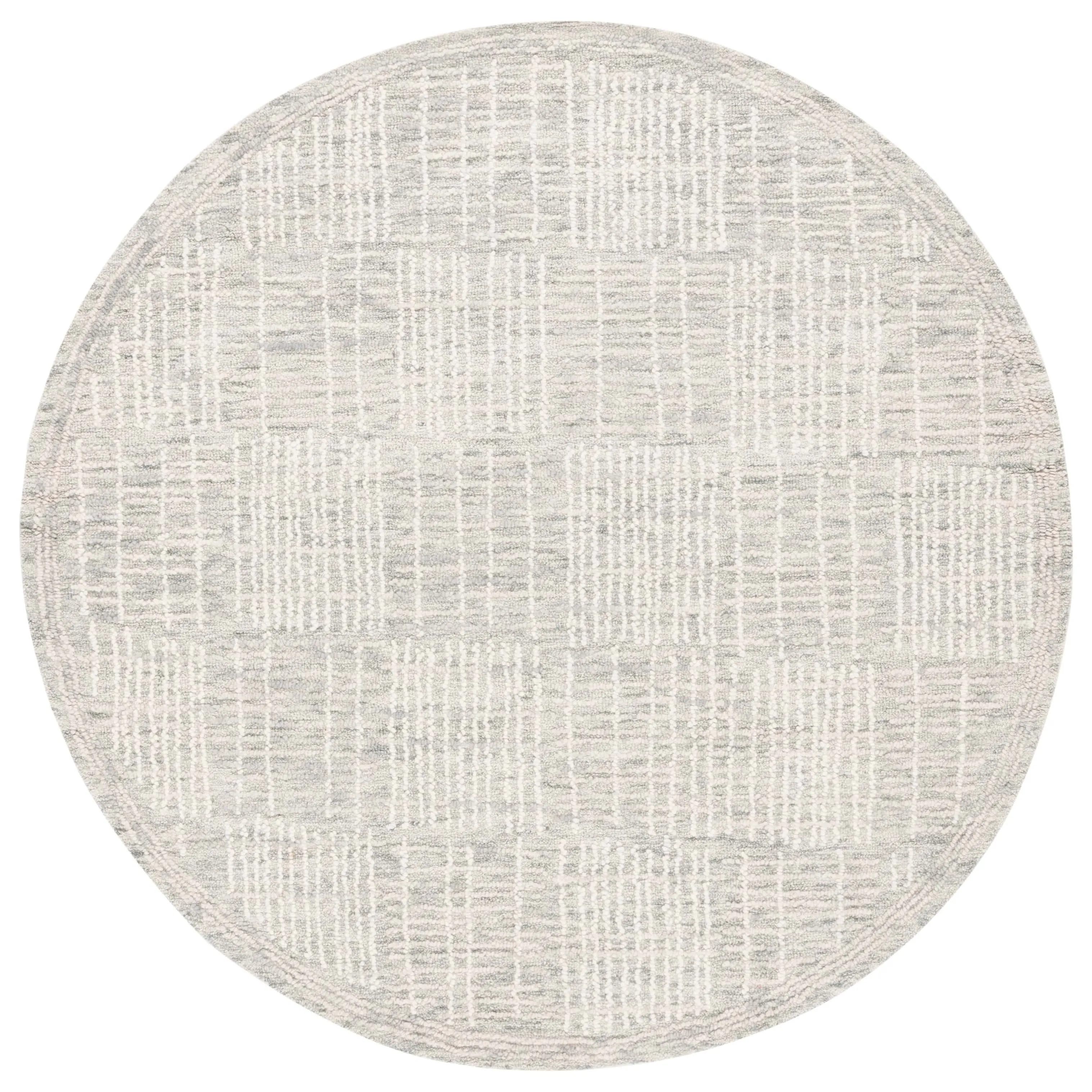 SAFAVIEH Handmade Abstract Anoek Checkered Wool Rug