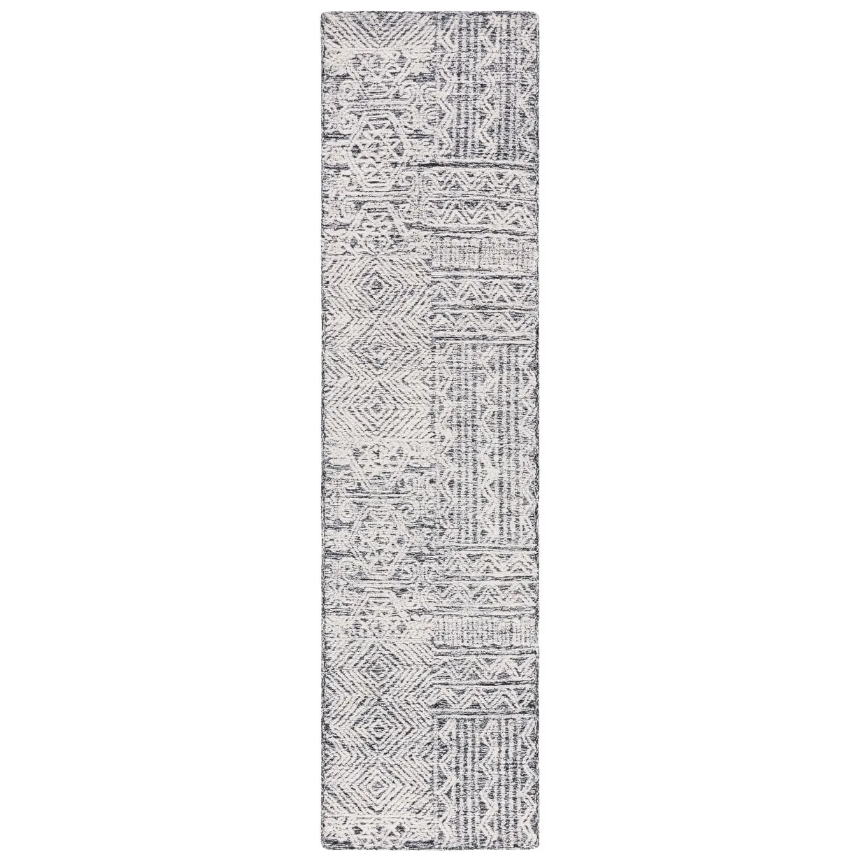 SAFAVIEH Handmade Abstract Edmonde Modern Tribal Wool Rug