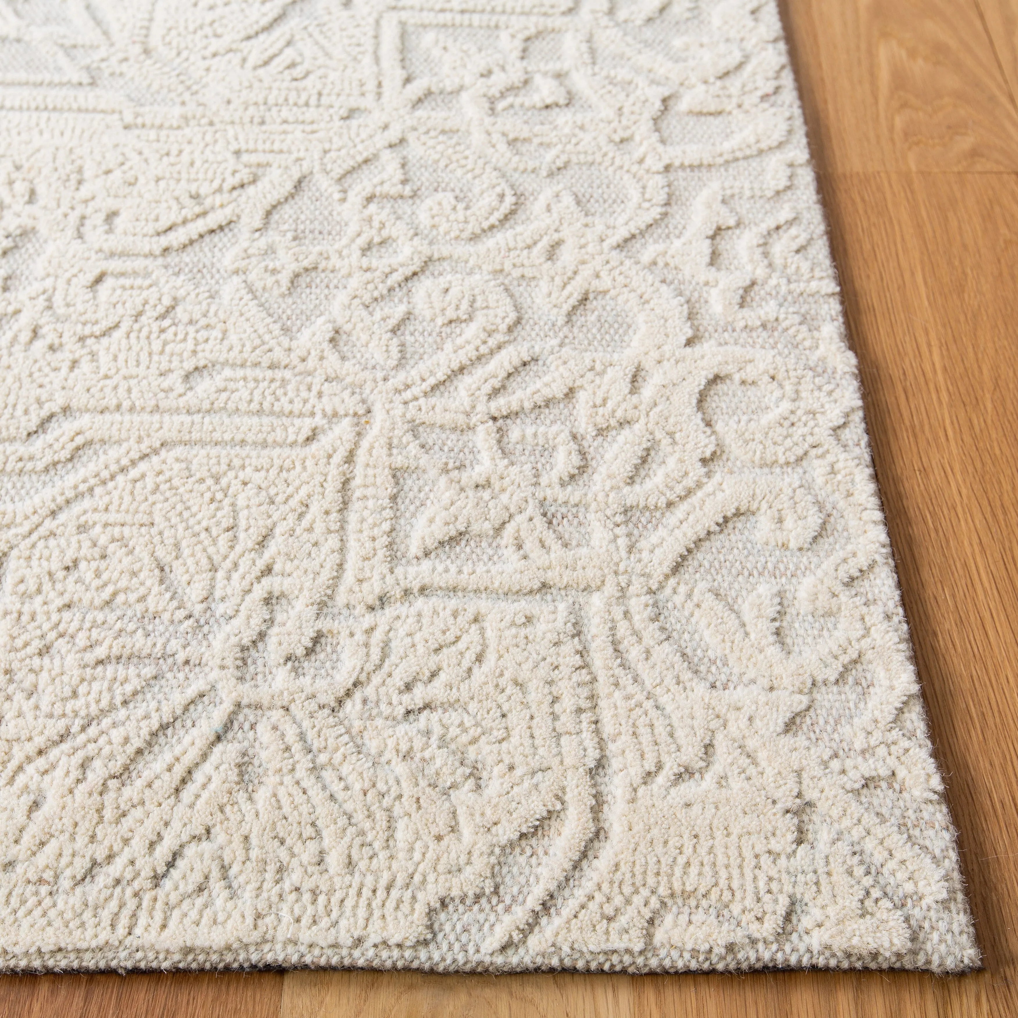 SAFAVIEH Handmade Abstract Eugenija Modern Wool Rug