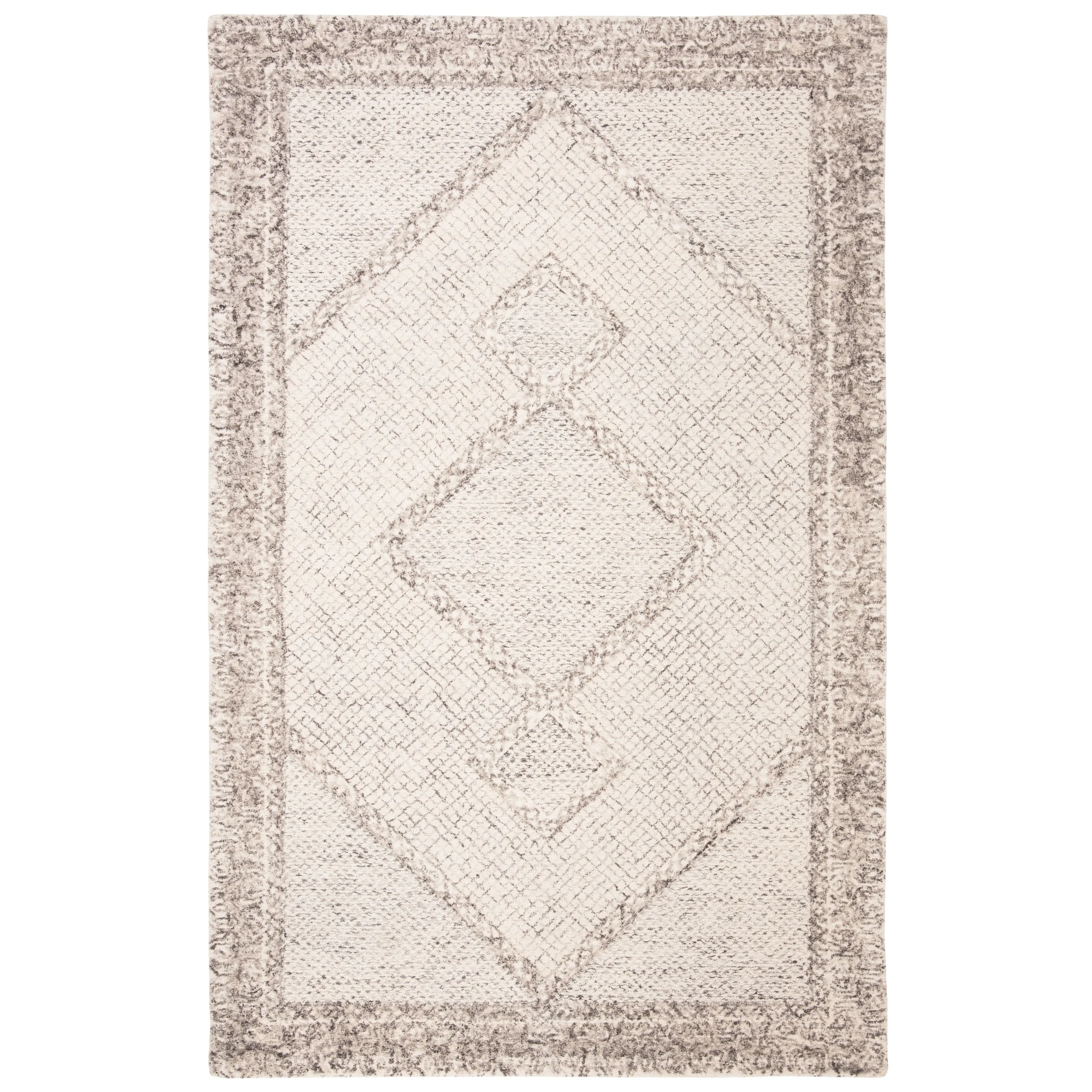 SAFAVIEH Handmade Abstract Inse Modern Wool Rug