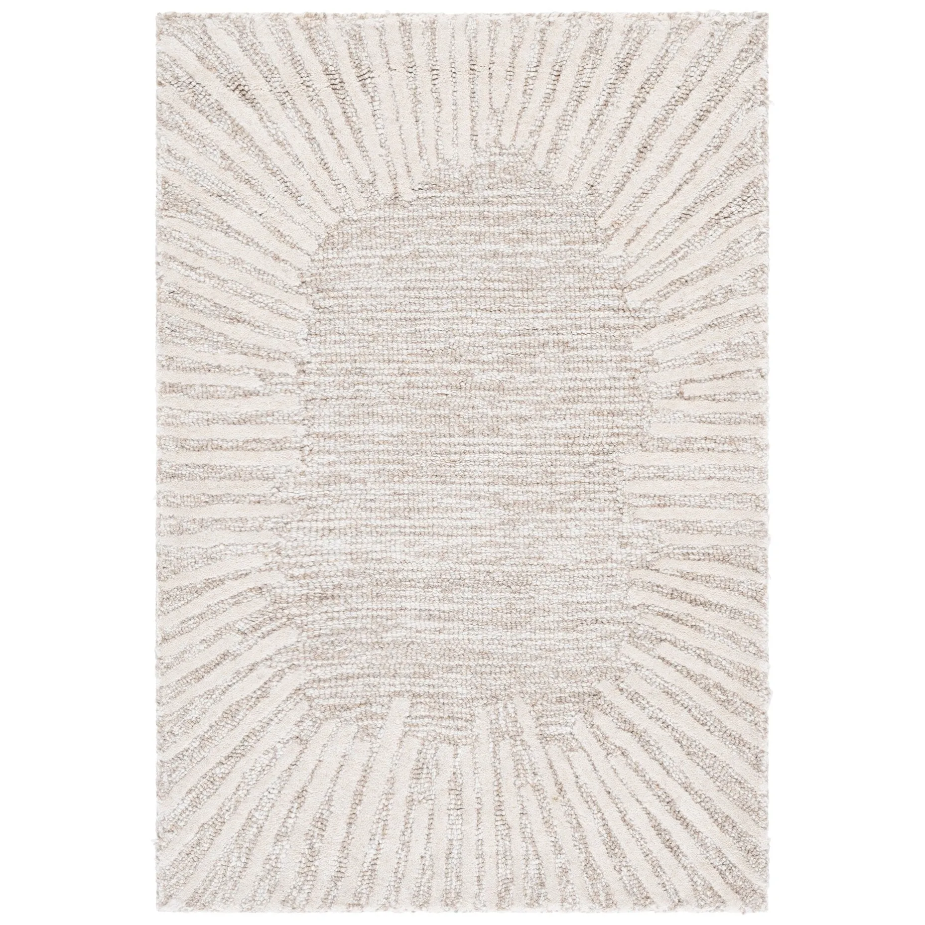 SAFAVIEH Handmade Abstract Sofoula Modern Wool Rug