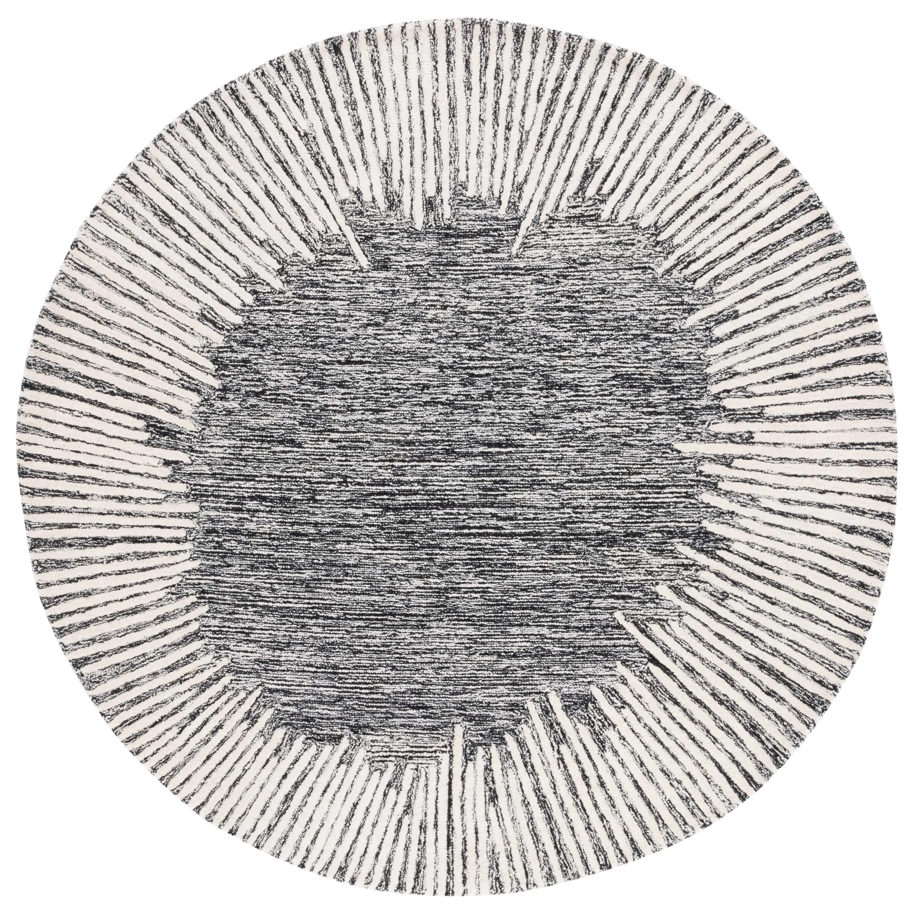 SAFAVIEH Handmade Abstract Sofoula Modern Wool Rug