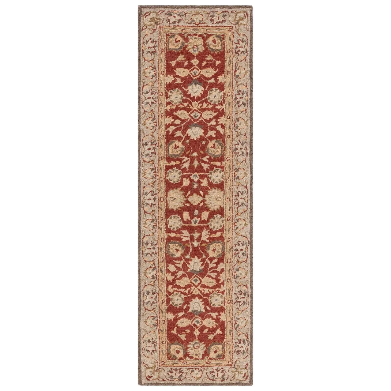 SAFAVIEH Handmade Anatolia Renelle Traditional Oriental Hand-spun Wool Rug