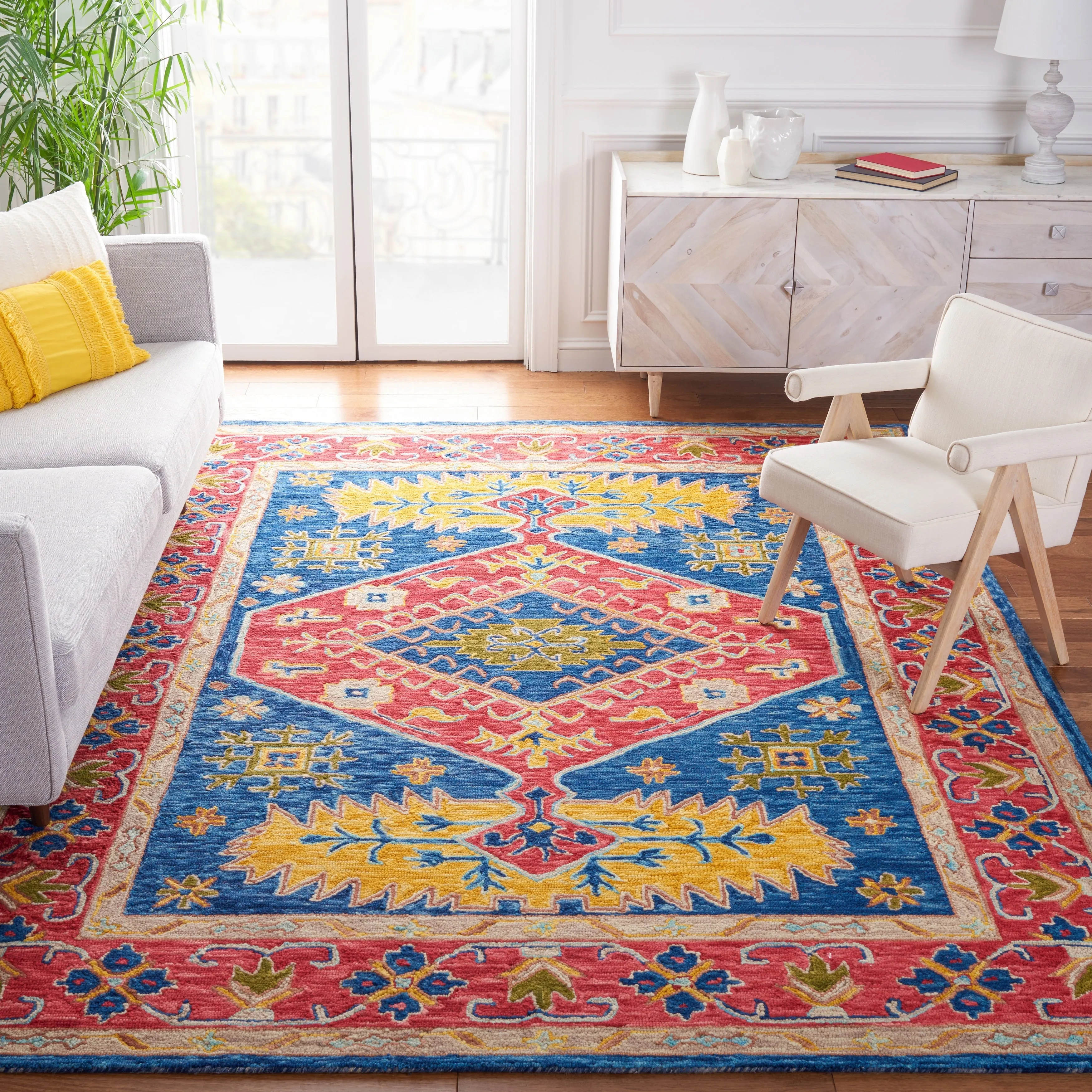 SAFAVIEH Handmade Aspen Anicette Bohemian Wool Rug