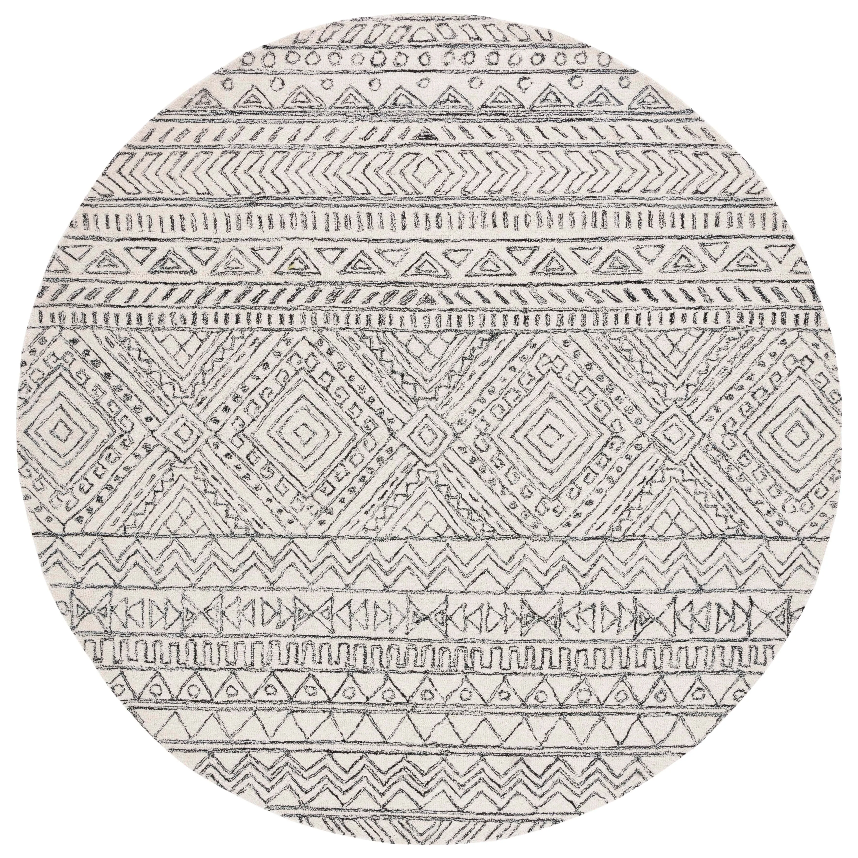 SAFAVIEH Handmade Aspen Friedburg Moroccan Boho Wool Rug