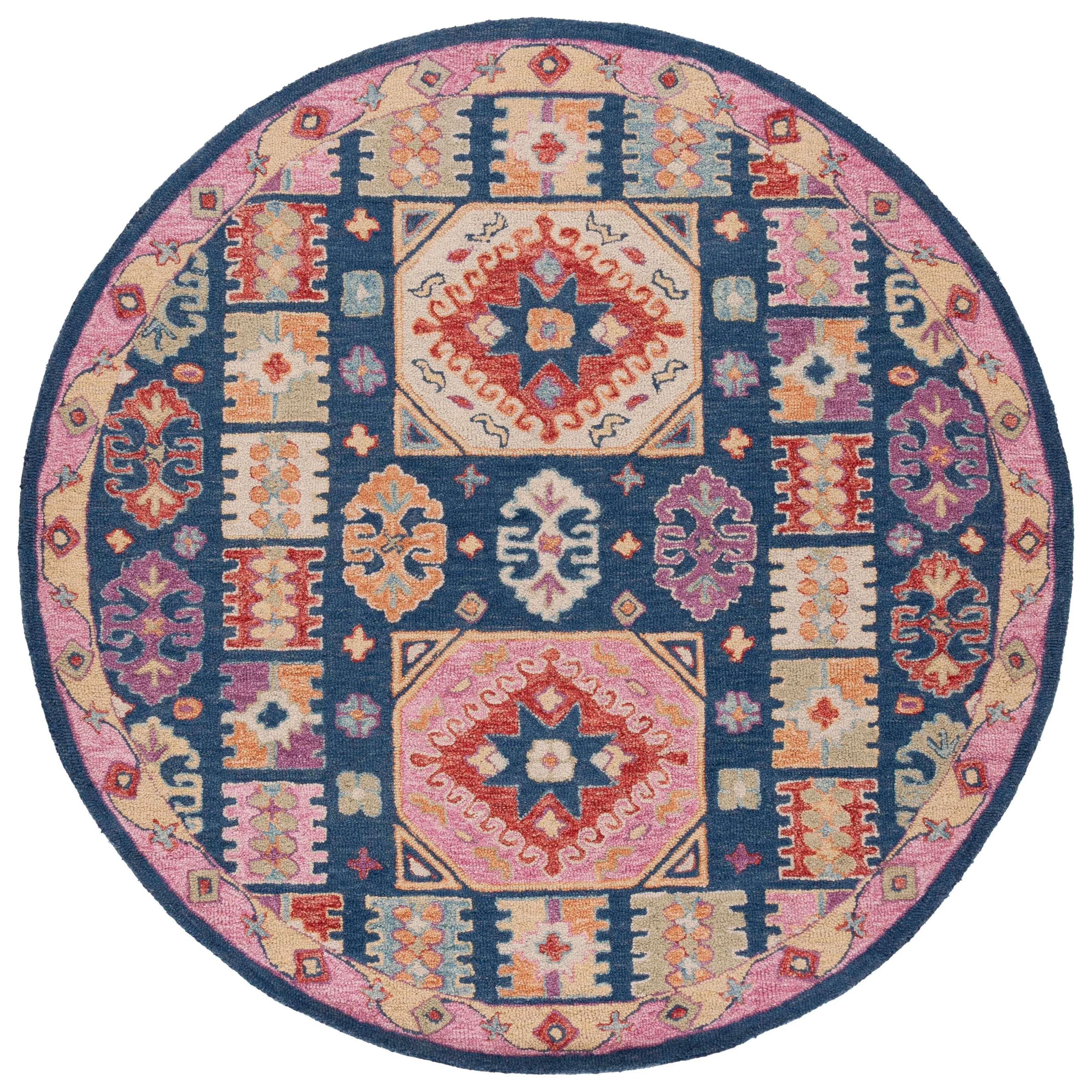 SAFAVIEH Handmade Aspen Maire Bohemian Wool Rug