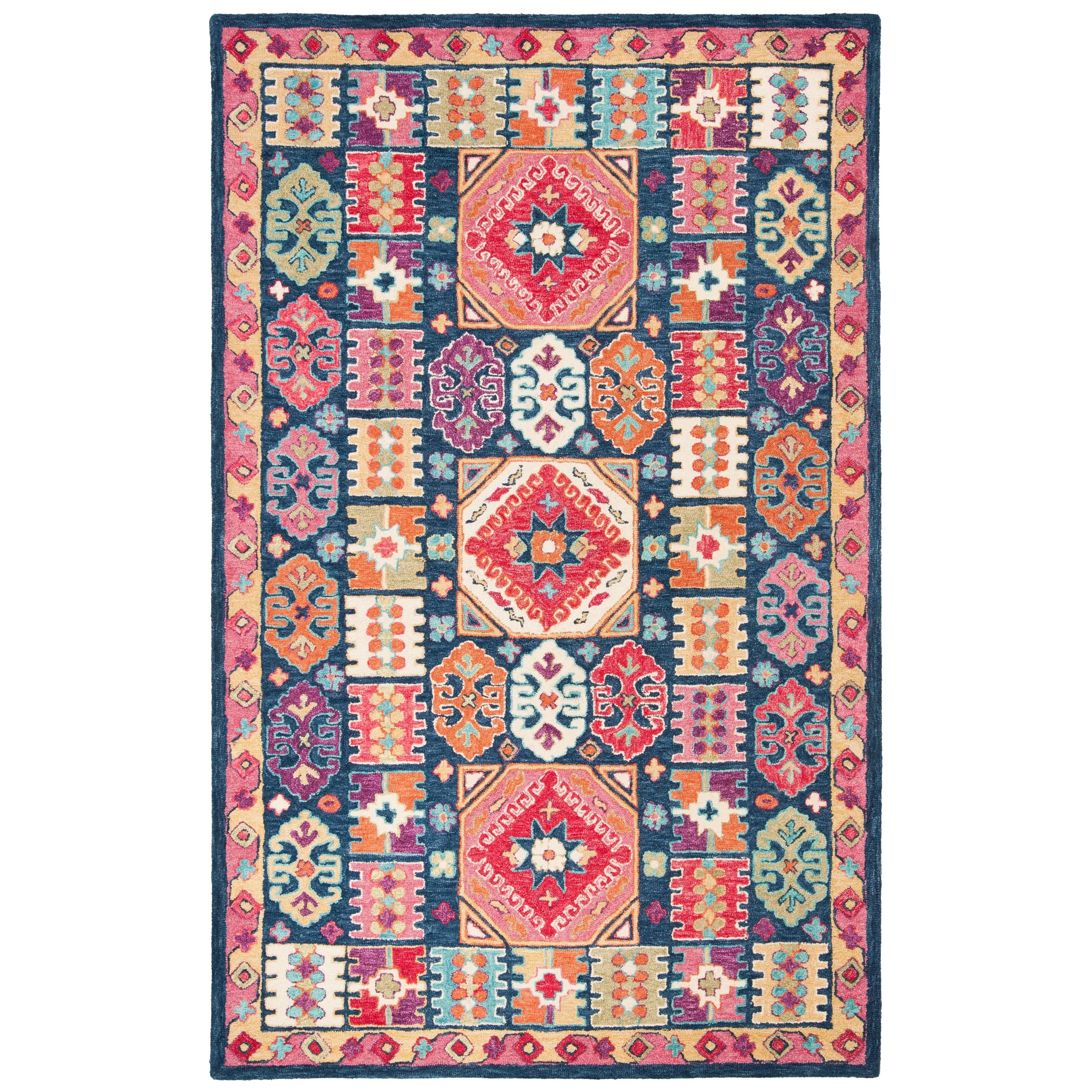 SAFAVIEH Handmade Aspen Maire Bohemian Wool Rug