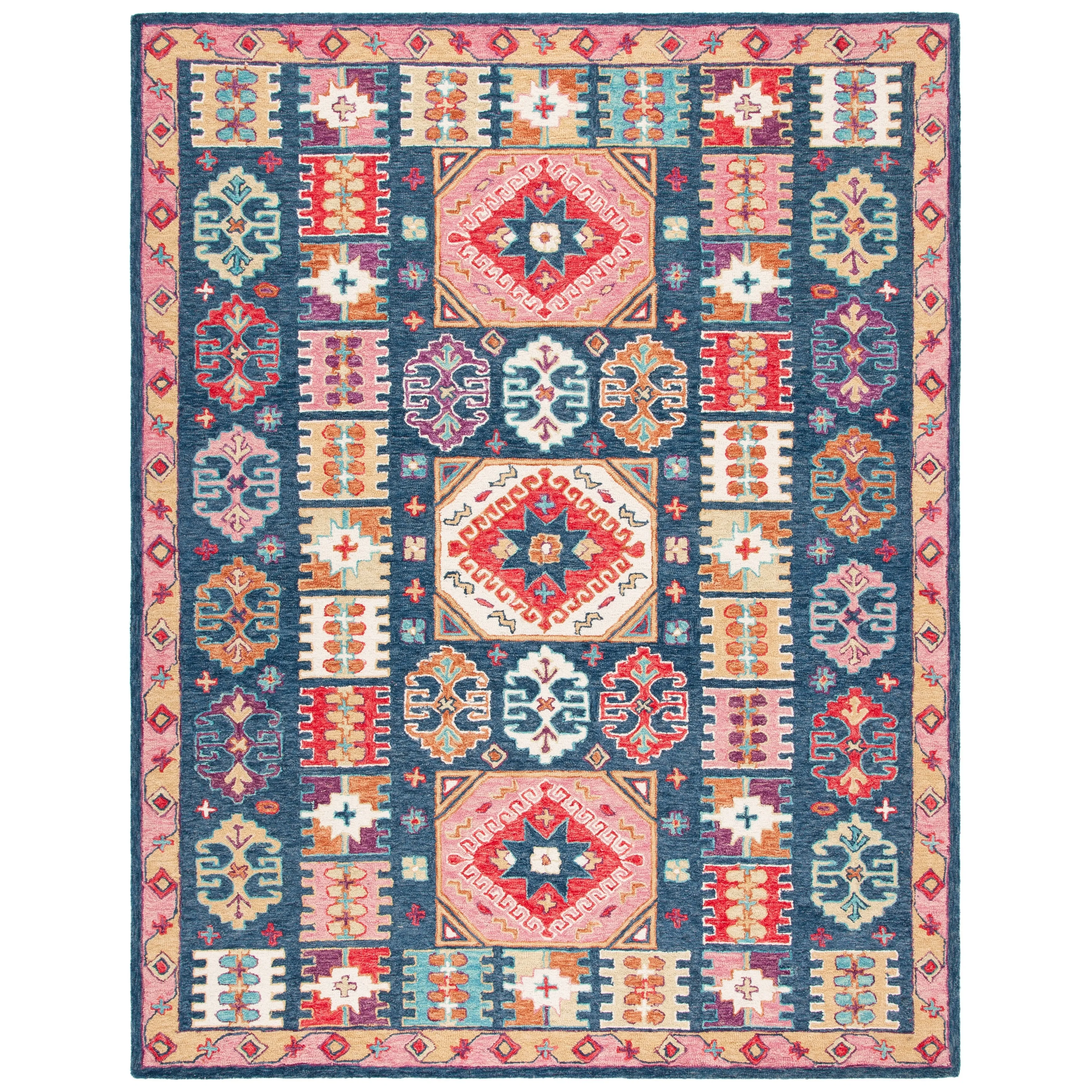 SAFAVIEH Handmade Aspen Maire Bohemian Wool Rug