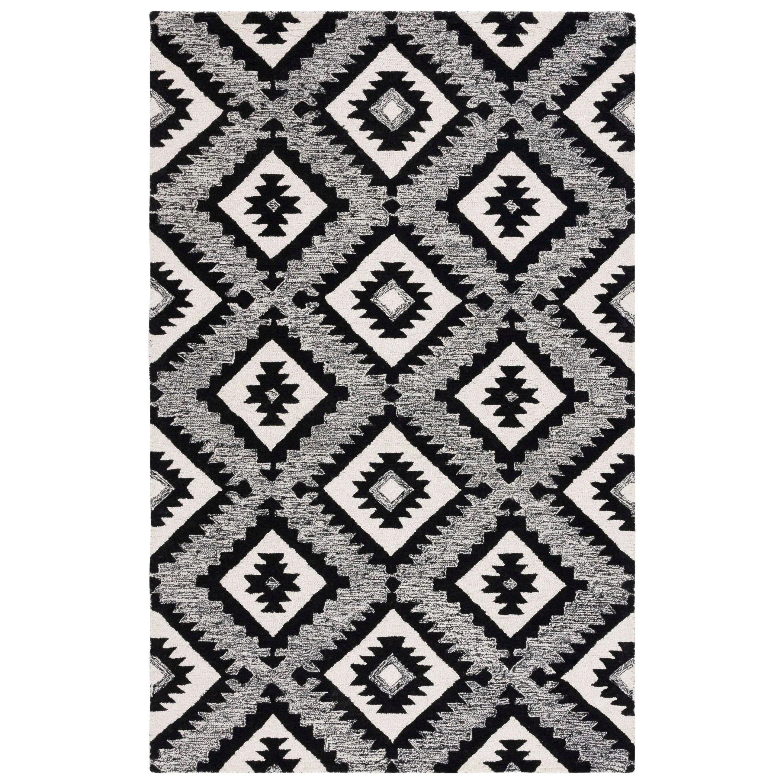 SAFAVIEH Handmade Aspen Marieta Bohemian & Eclectic Tribal Wool