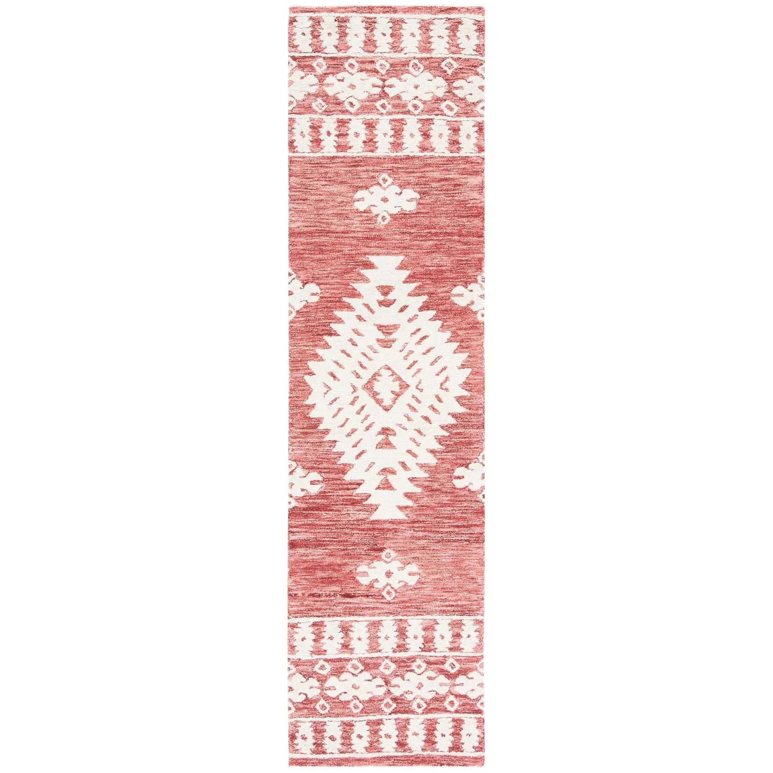 SAFAVIEH Handmade Aspen Nusreta Rustic Boho Wool Rug