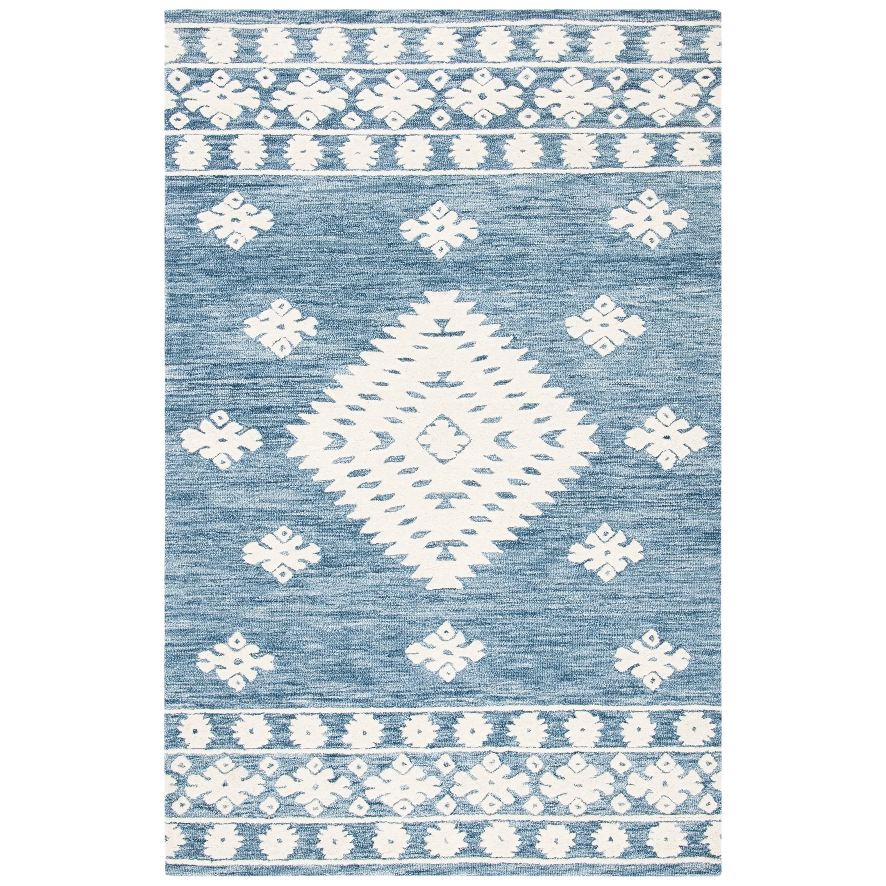 SAFAVIEH Handmade Aspen Nusreta Rustic Boho Wool Rug