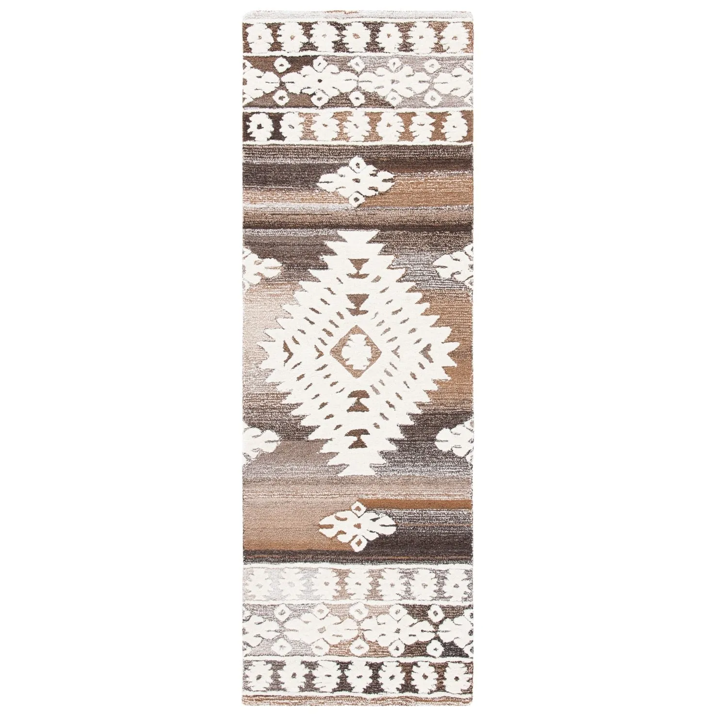 SAFAVIEH Handmade Aspen Nusreta Rustic Boho Wool Rug