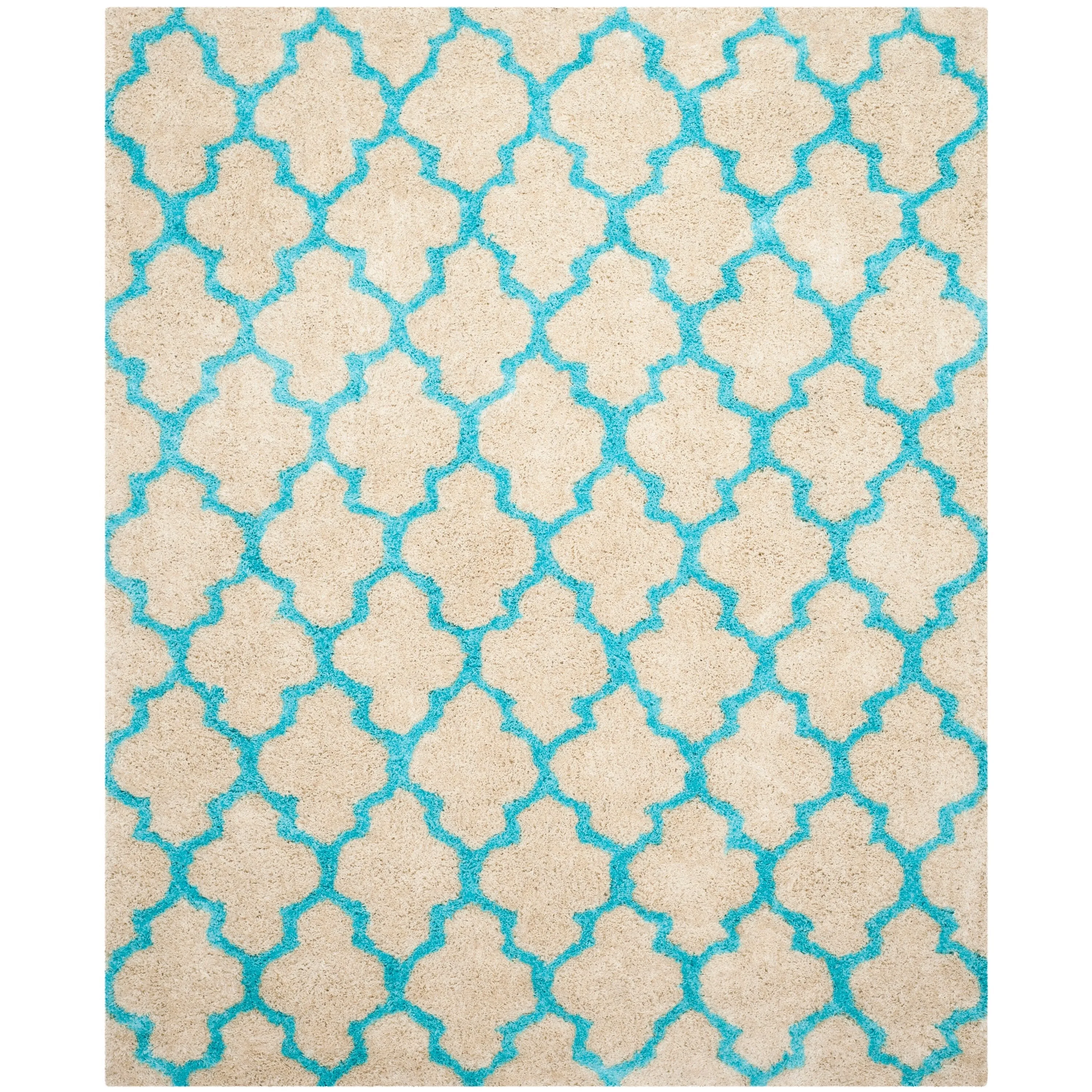 SAFAVIEH Handmade Barcelona Shag Kiyo Polyester Rug