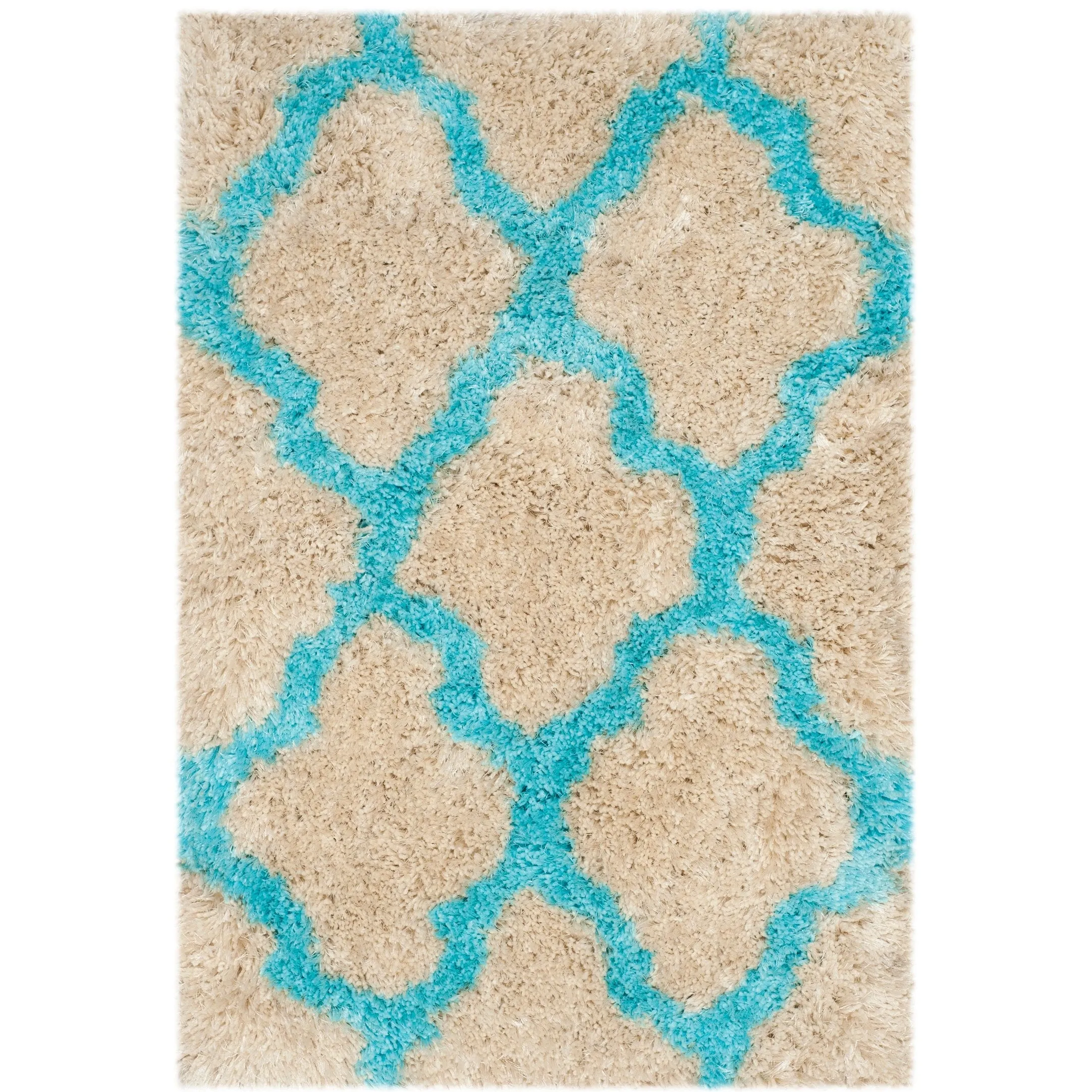 SAFAVIEH Handmade Barcelona Shag Kiyo Polyester Rug