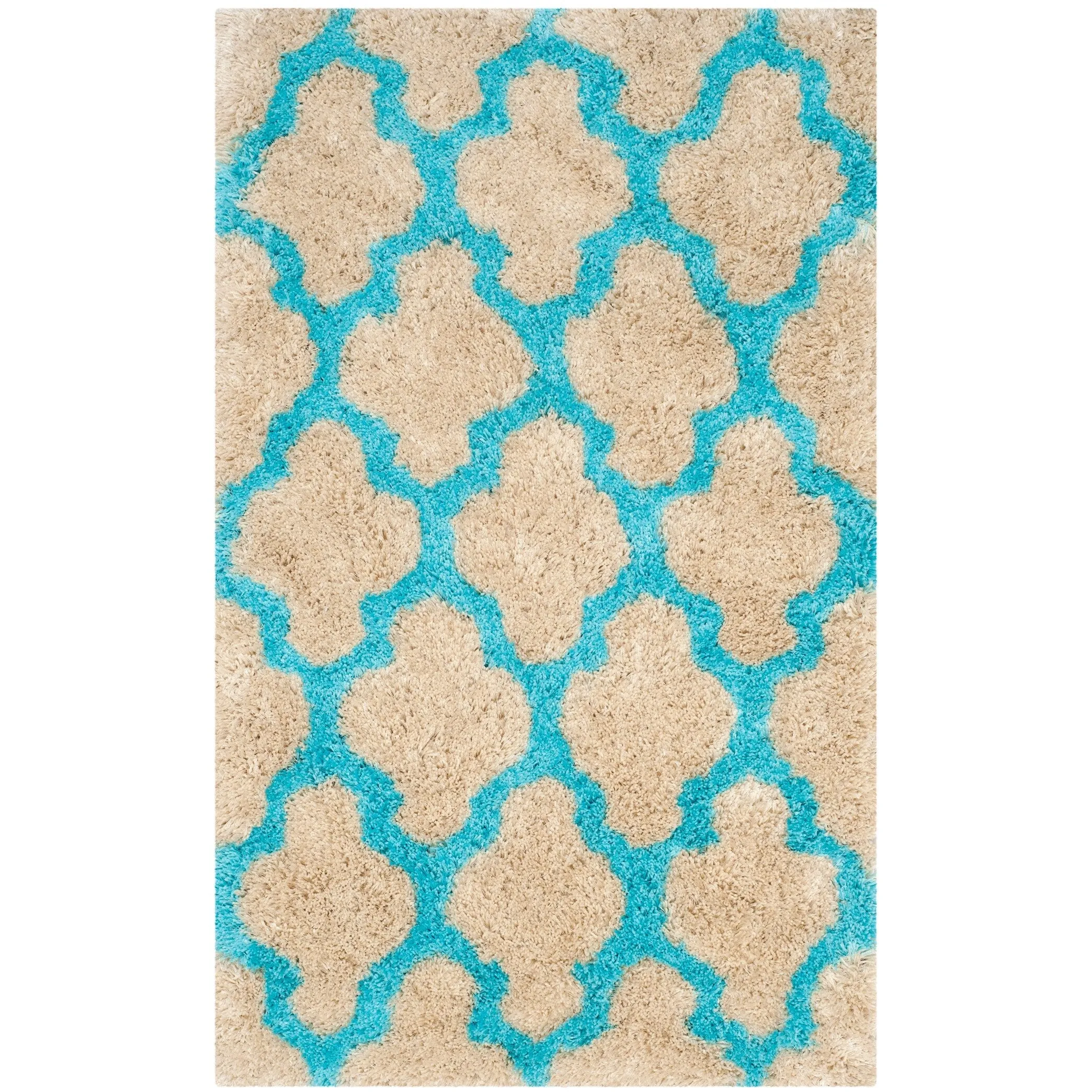 SAFAVIEH Handmade Barcelona Shag Kiyo Polyester Rug