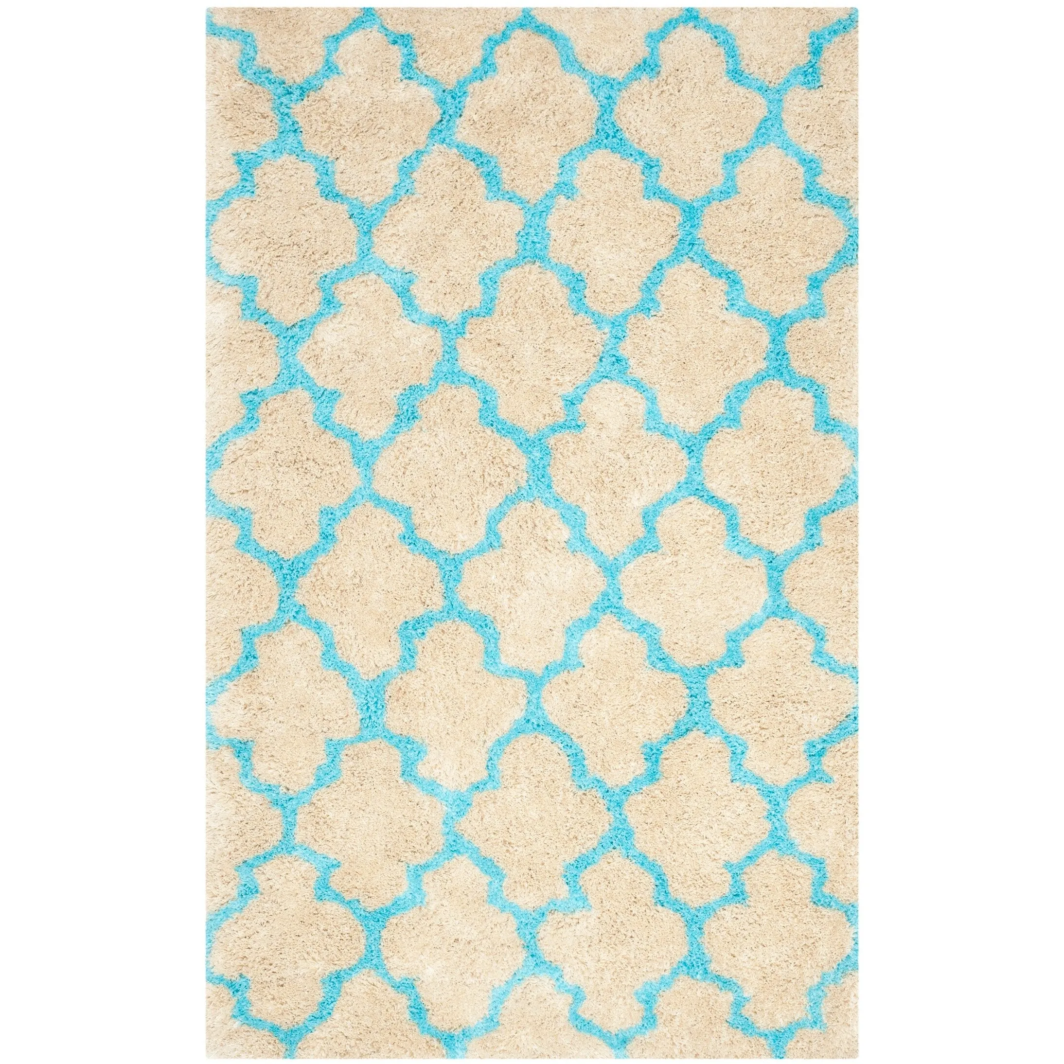 SAFAVIEH Handmade Barcelona Shag Kiyo Polyester Rug