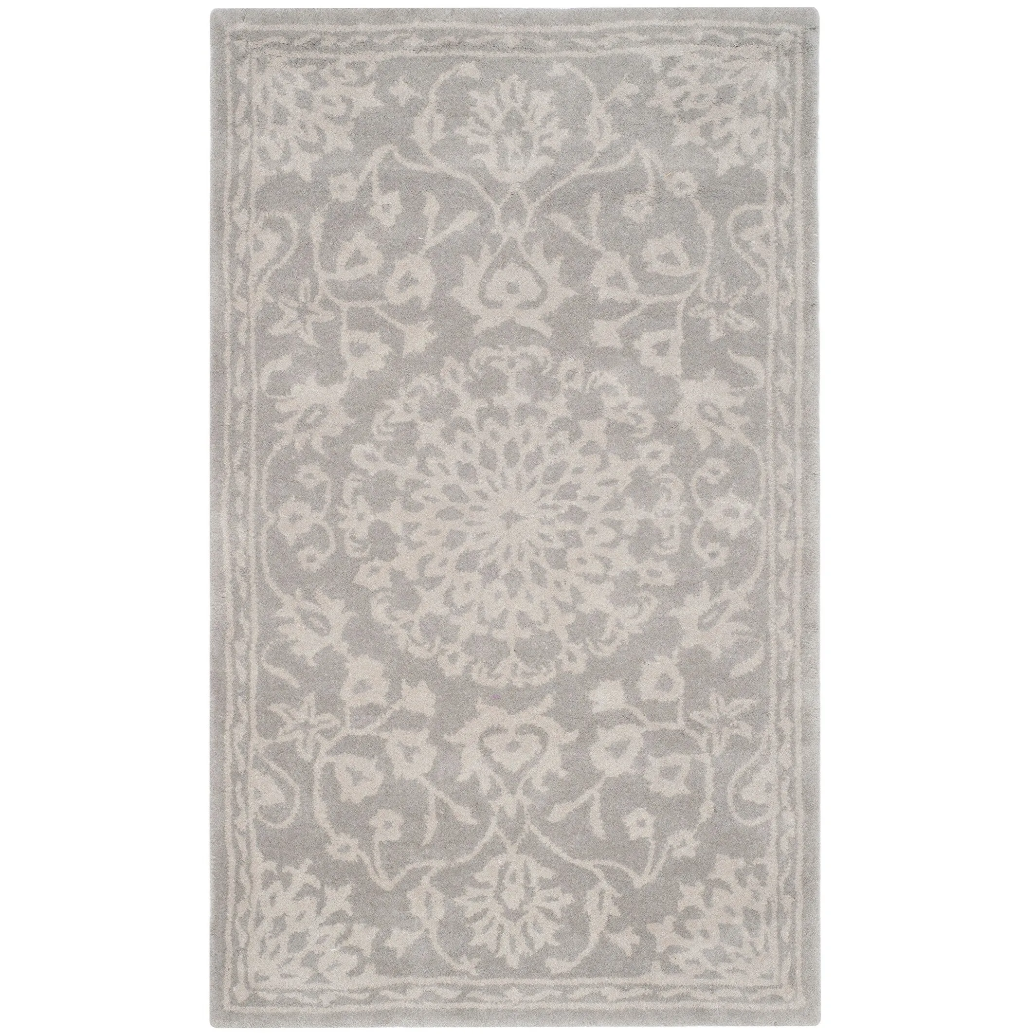 SAFAVIEH Handmade Bella Armani Modern Floral Wool Rug